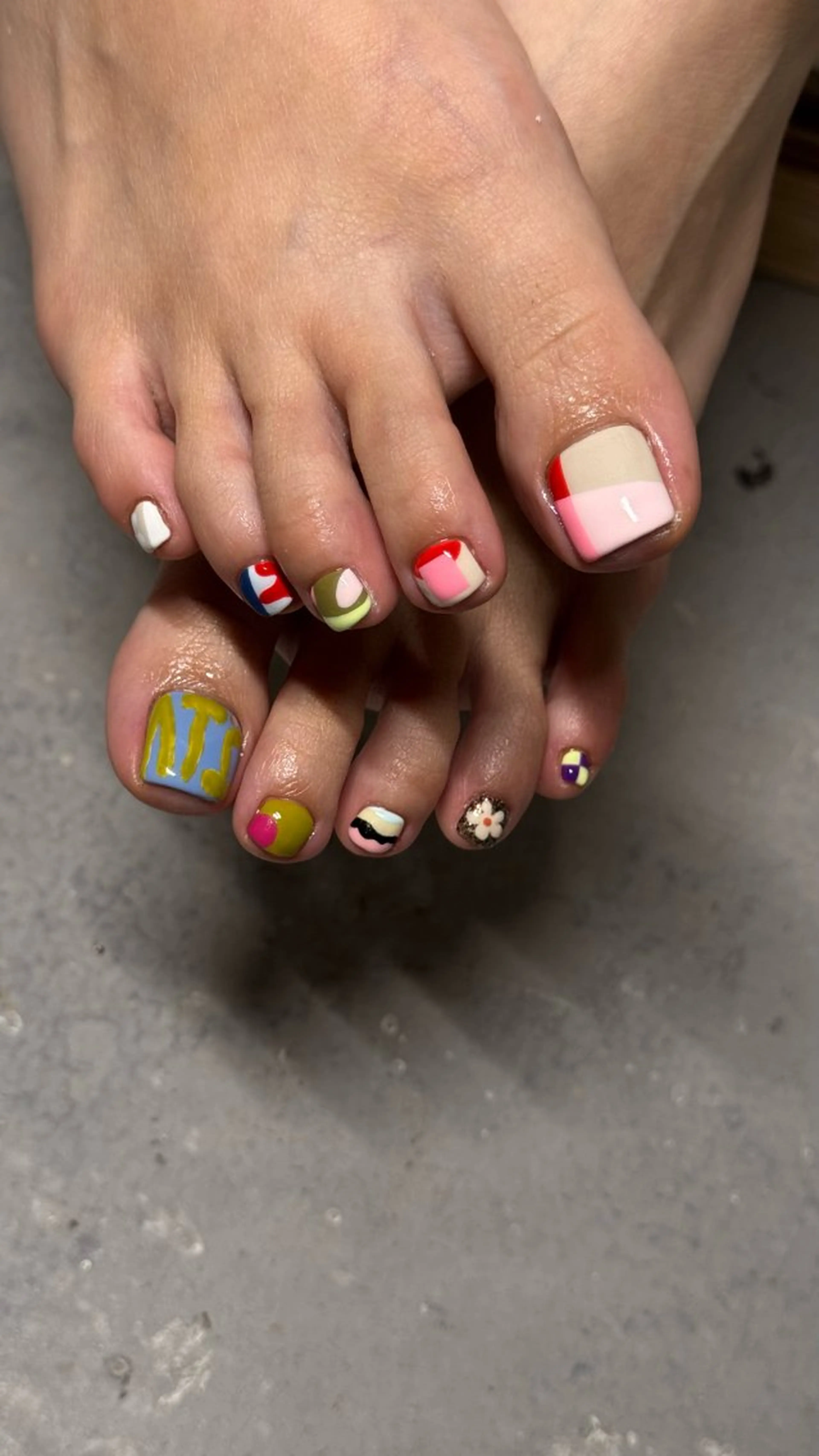 ネイル アートネイル フットネイル フットネイル ZERO Nail Art Foot専用のネイルデザイン
