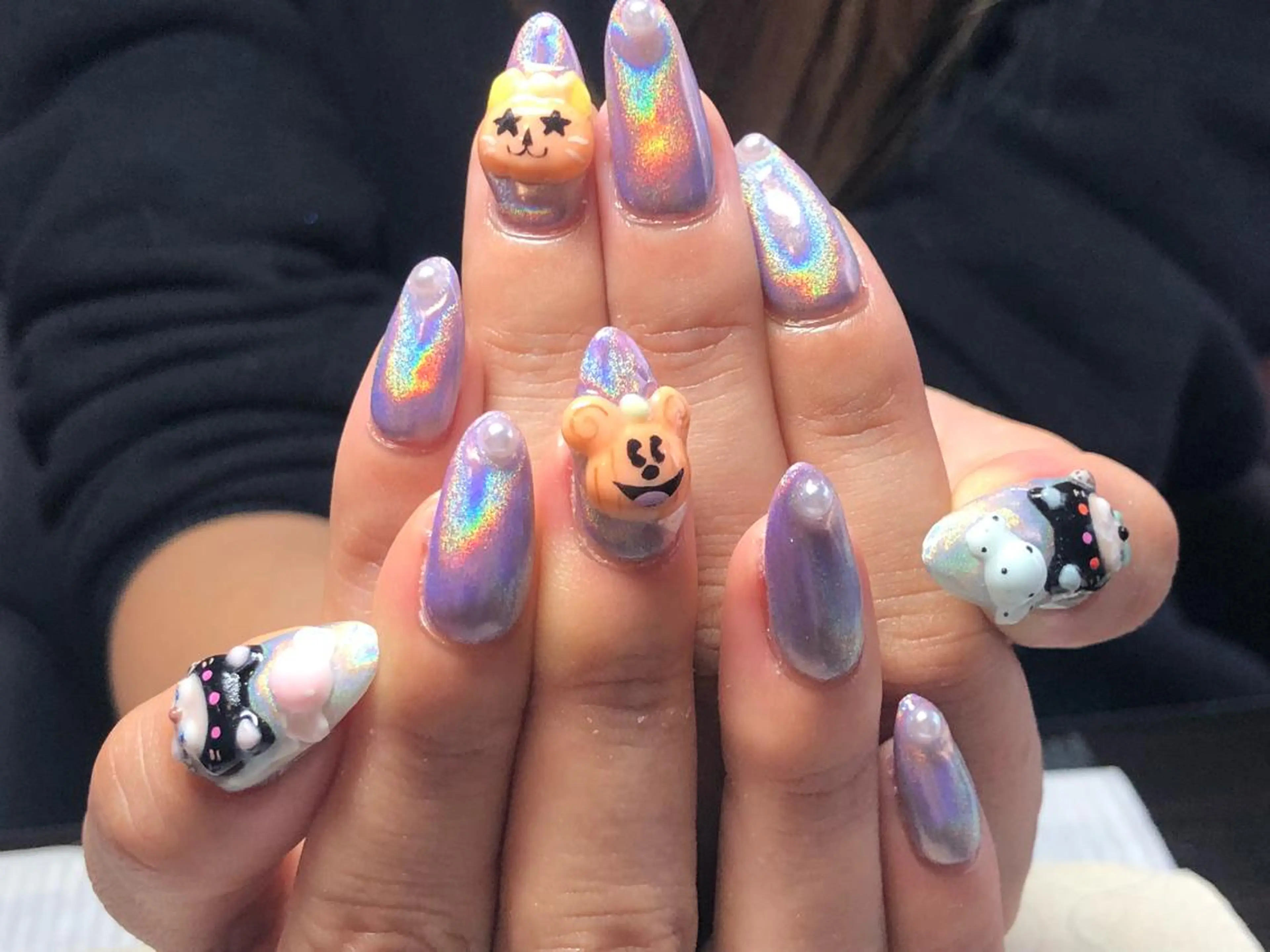 ネイル ハロウィン アクア ライズのネイルデザイン