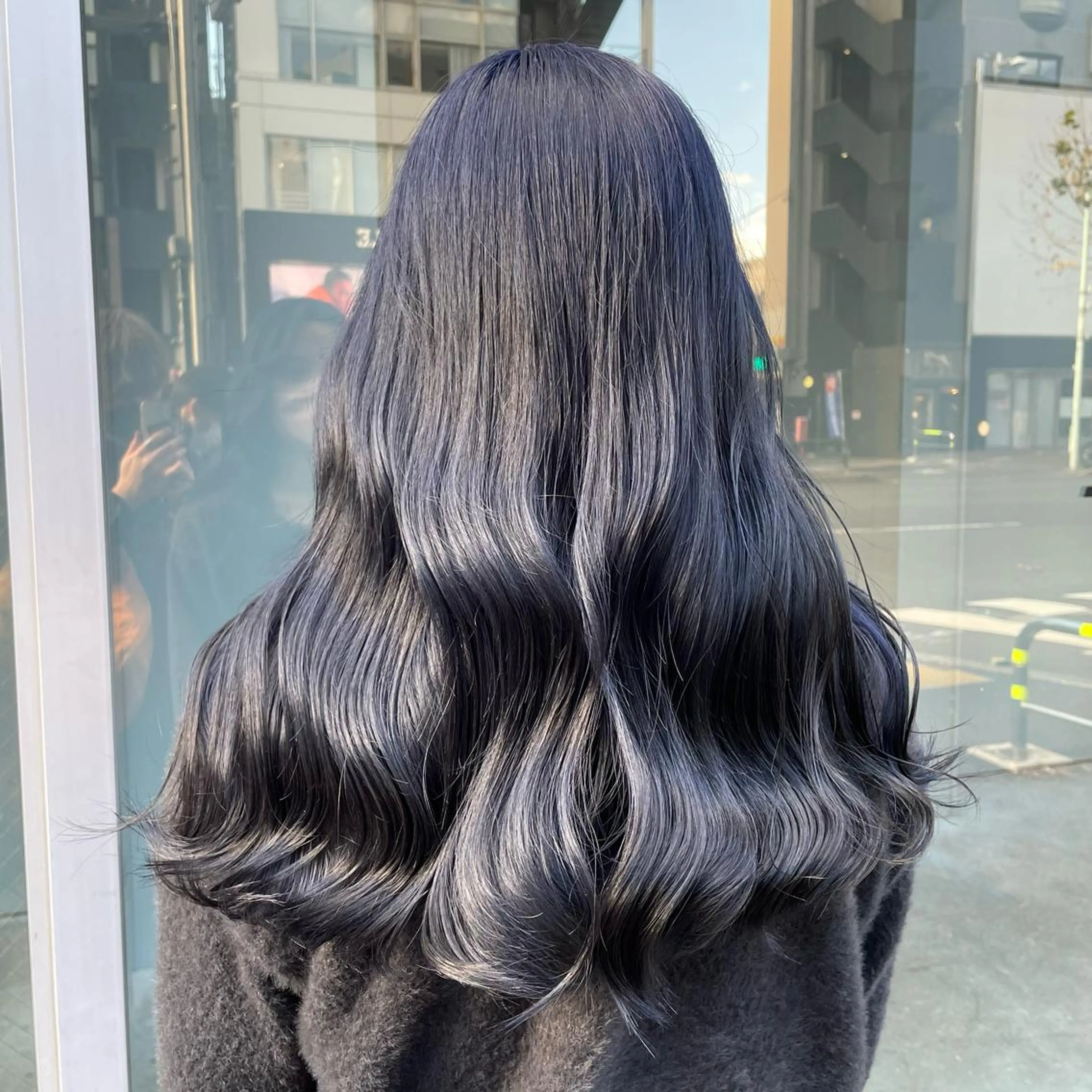 ロング カラー パーマ ヘアアレンジ メンズ キッズ ネイル マツエク・マツパ アイブロウ ヘアカラー トリートメント 🦋韓国風カラー🦋 こうせい原宿のヘアスタイル