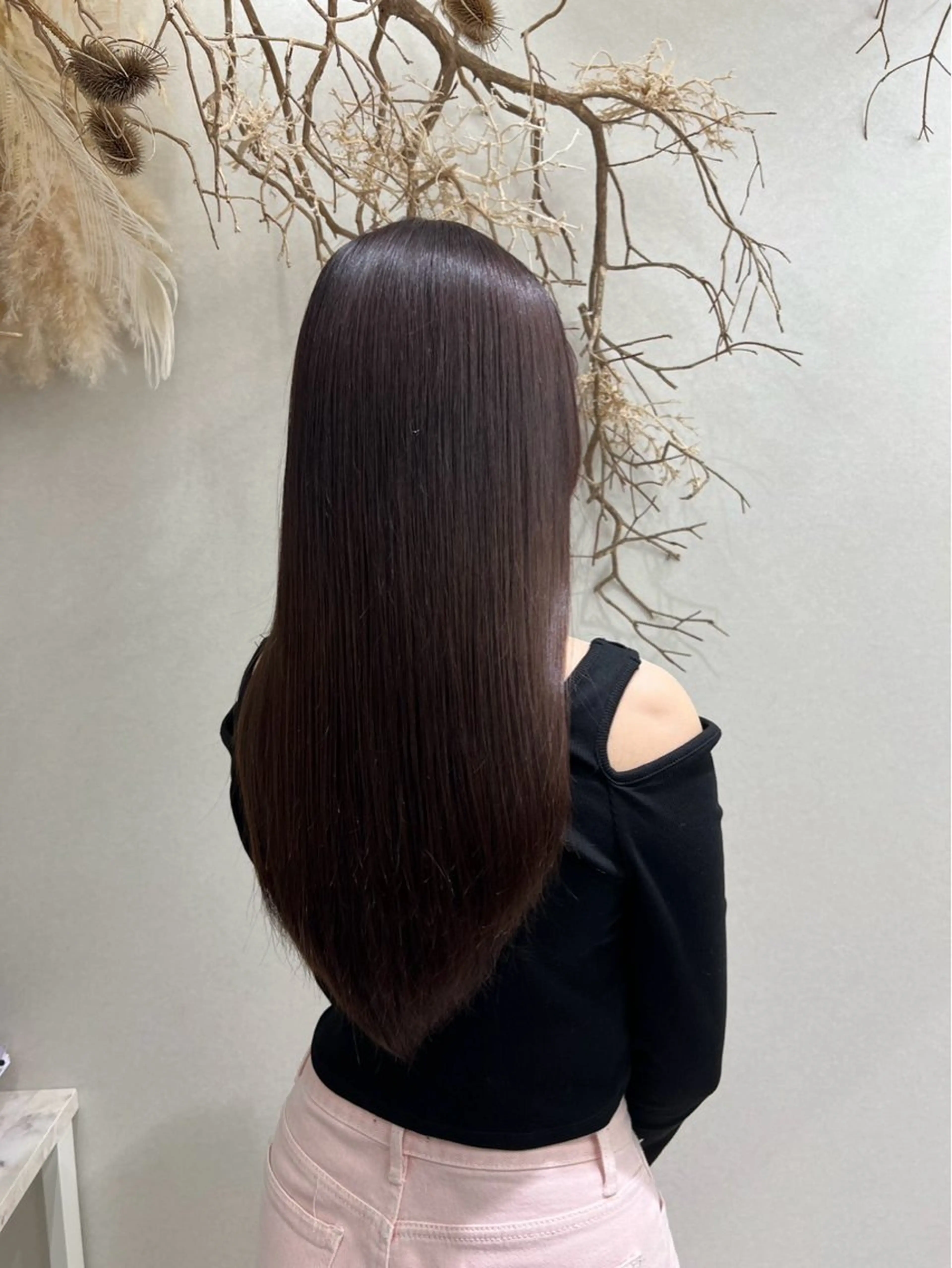 縮毛矯正リタッチ限定プラン✨うるツヤ縮毛矯正＋高級COAトリートメント付き🫧の写真