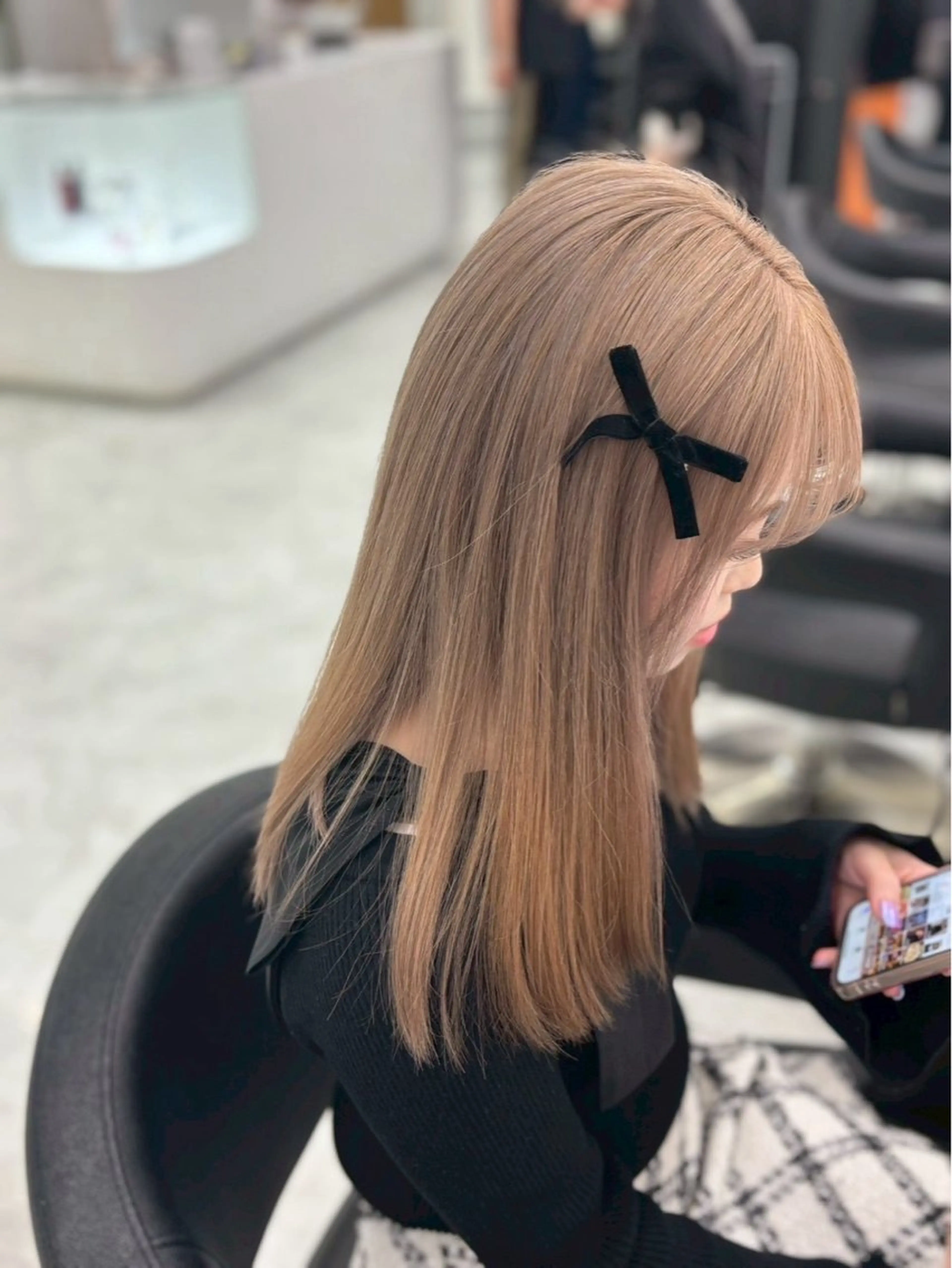 【ミニモ限定】🧁ブリーチなしorあり選べるダブルカラー.°ʚ🎀ɞ°.の写真