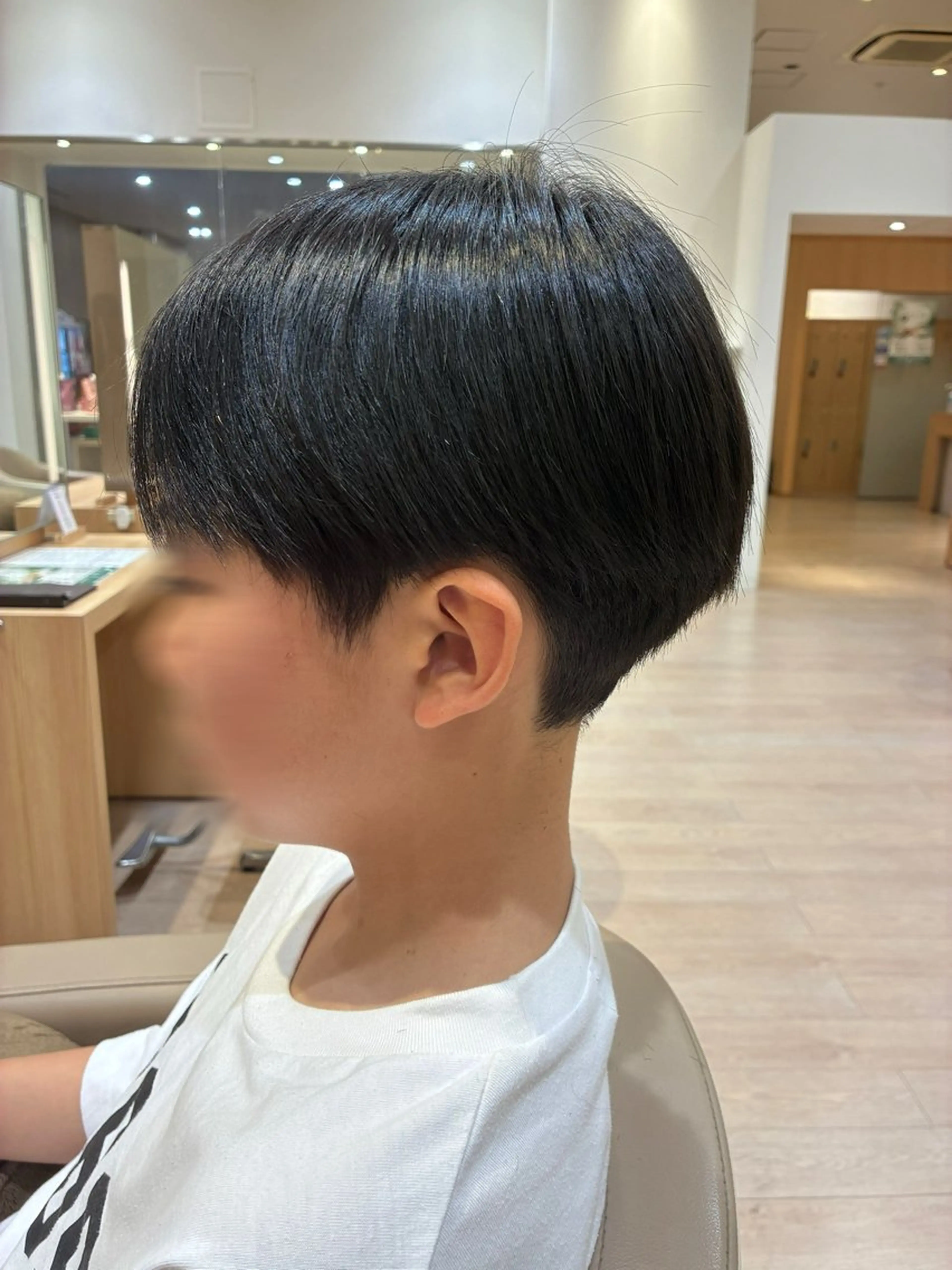 ショート メンズ キッズ 大城 明俊のヘアスタイル