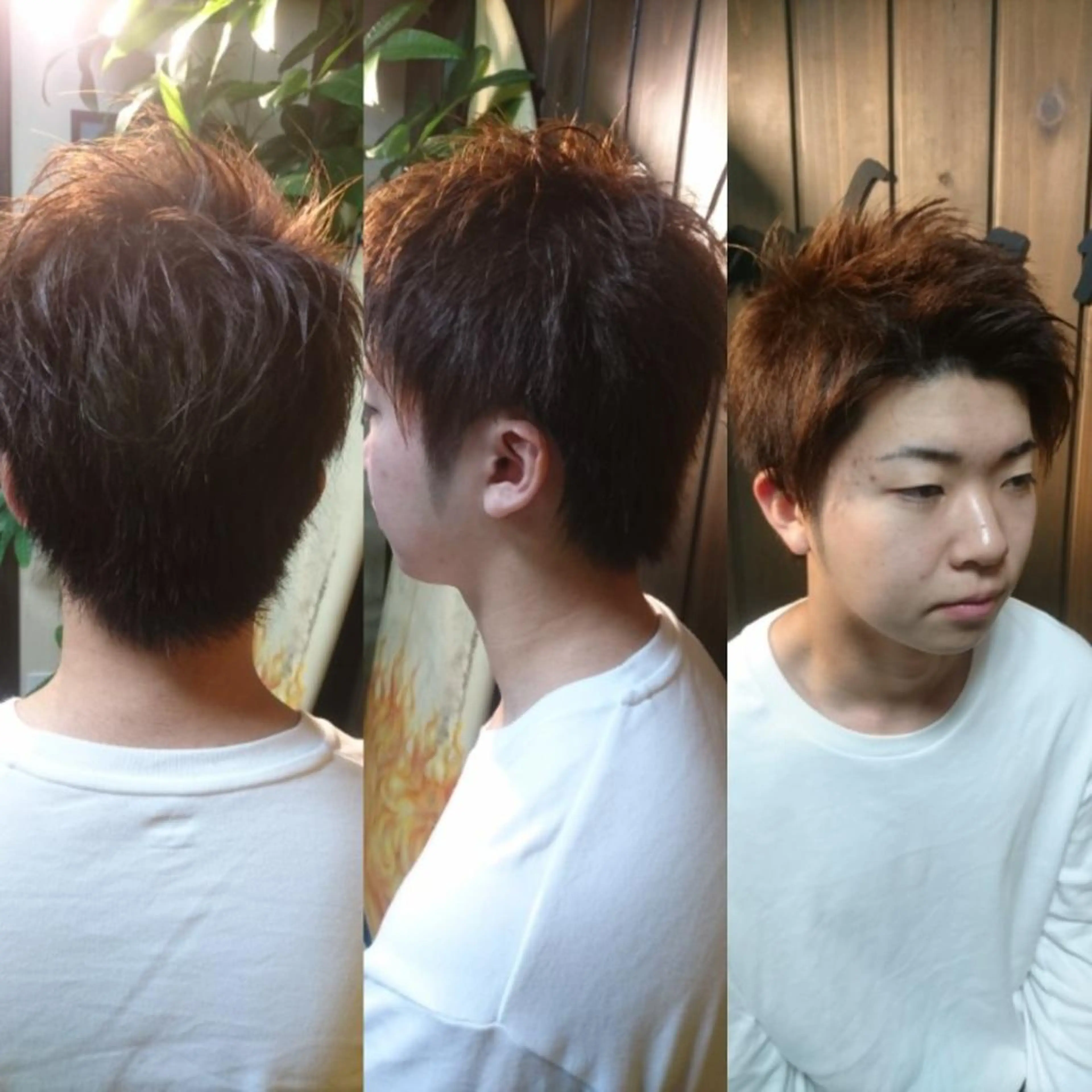 ショート メンズ サンフラット所属・岡林 選のヘアスタイル