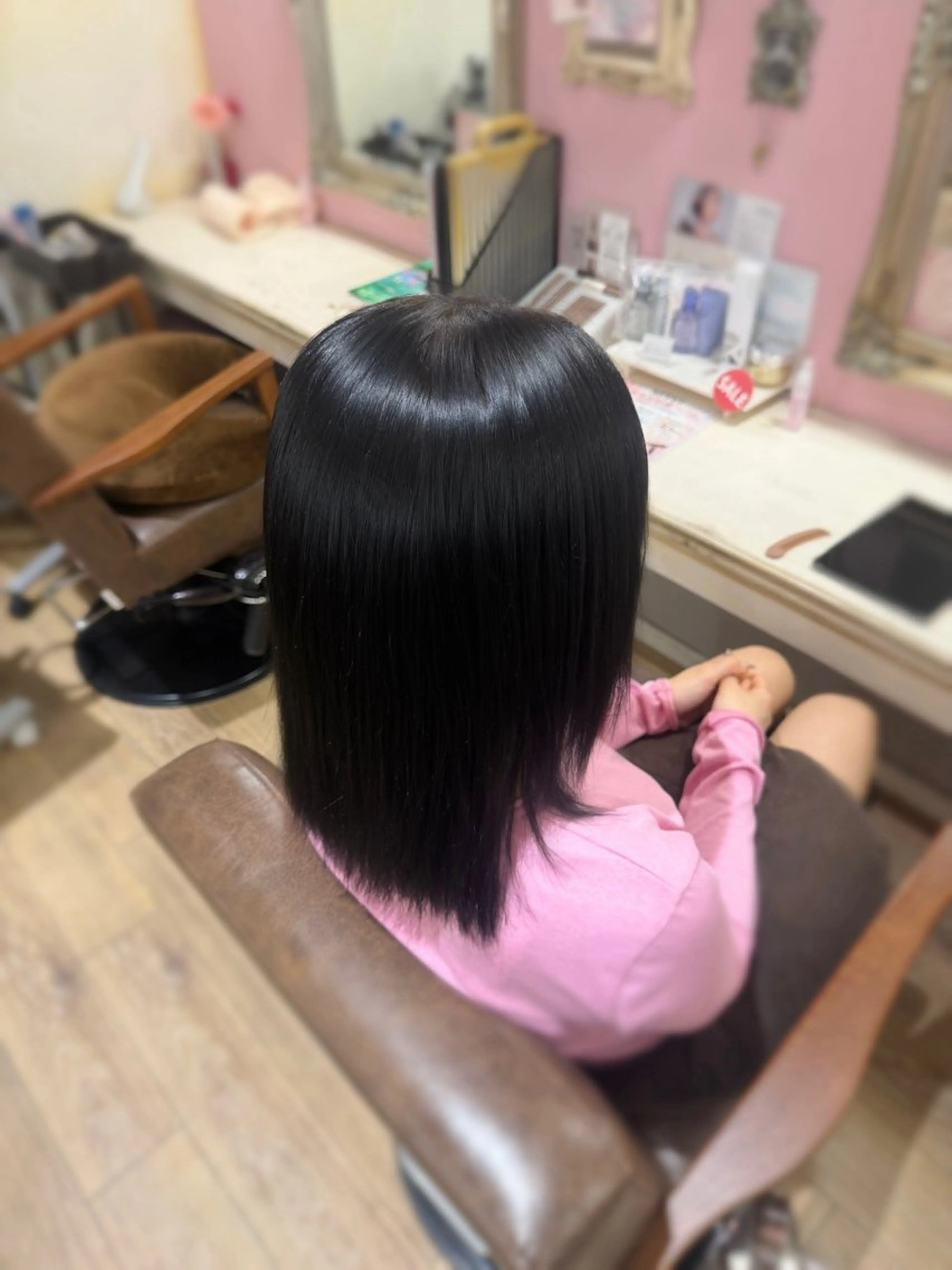 カラー グレージュ パープルグレージュ Plaatje🫧 碧のヘアスタイル