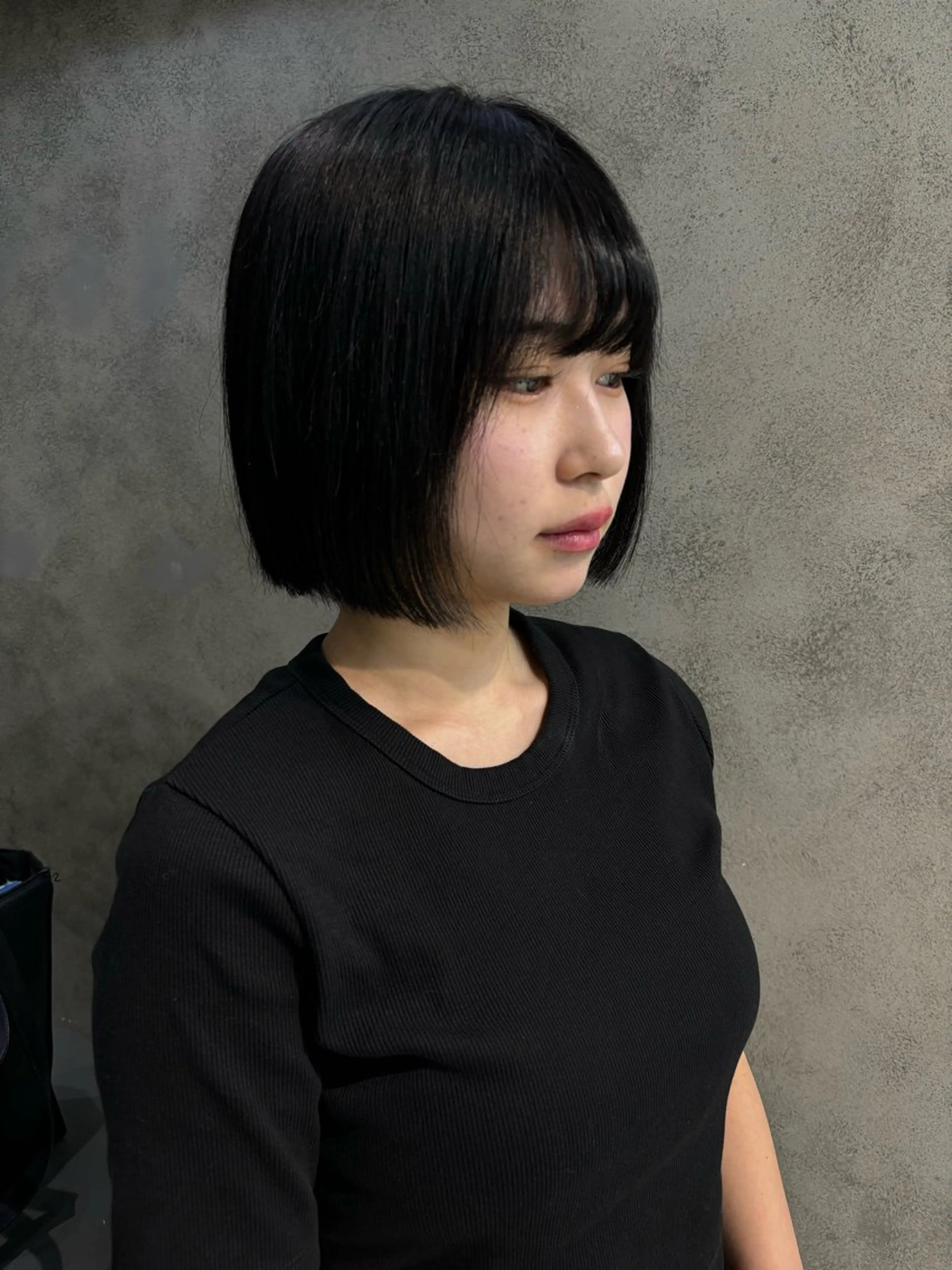 ショート カラー ヘアアレンジ ボブ/透明感ベージュ 🫧クルミ🌟のヘアスタイル