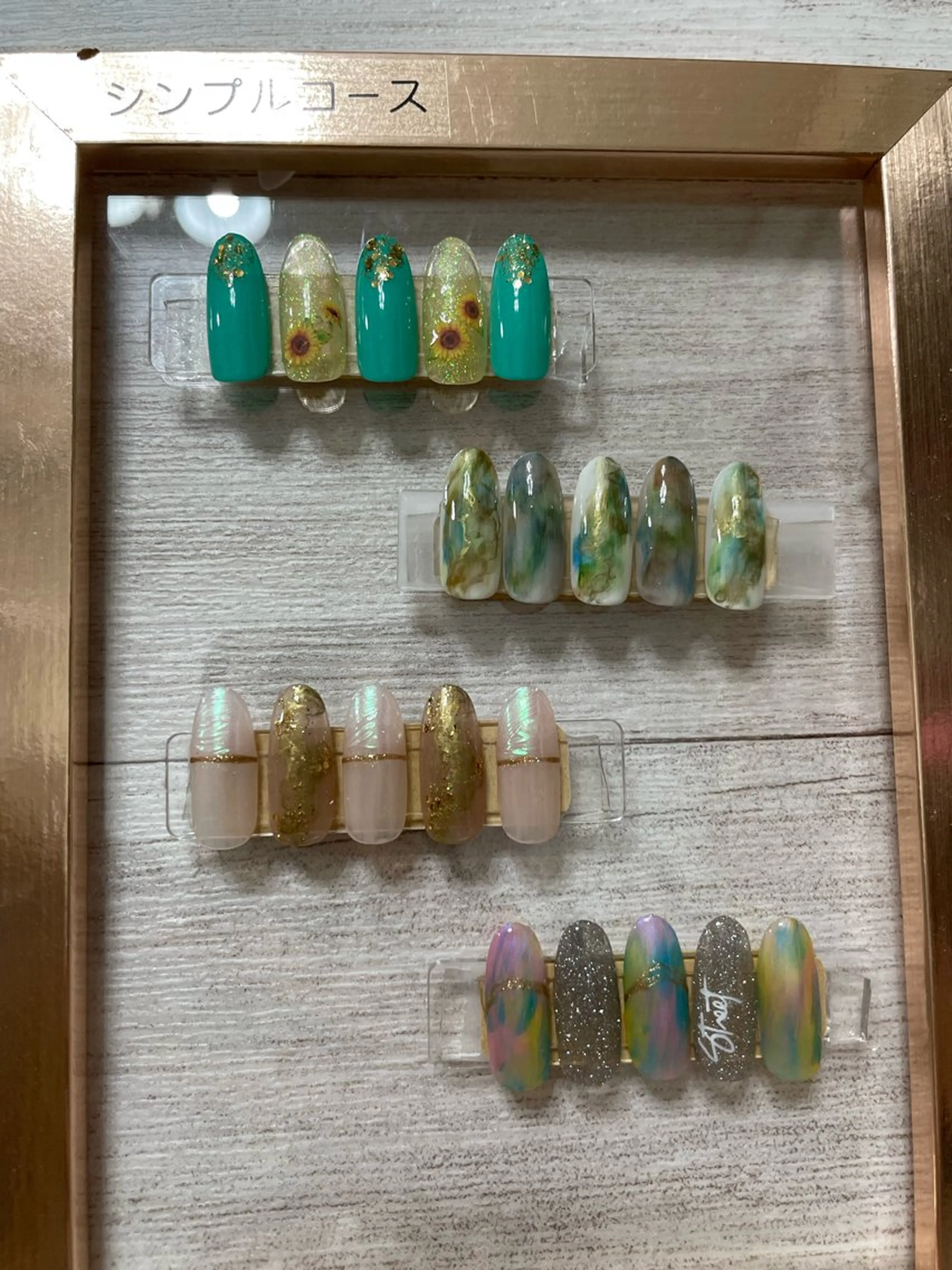 ネイル シンプルネイル oki nailのネイルデザイン