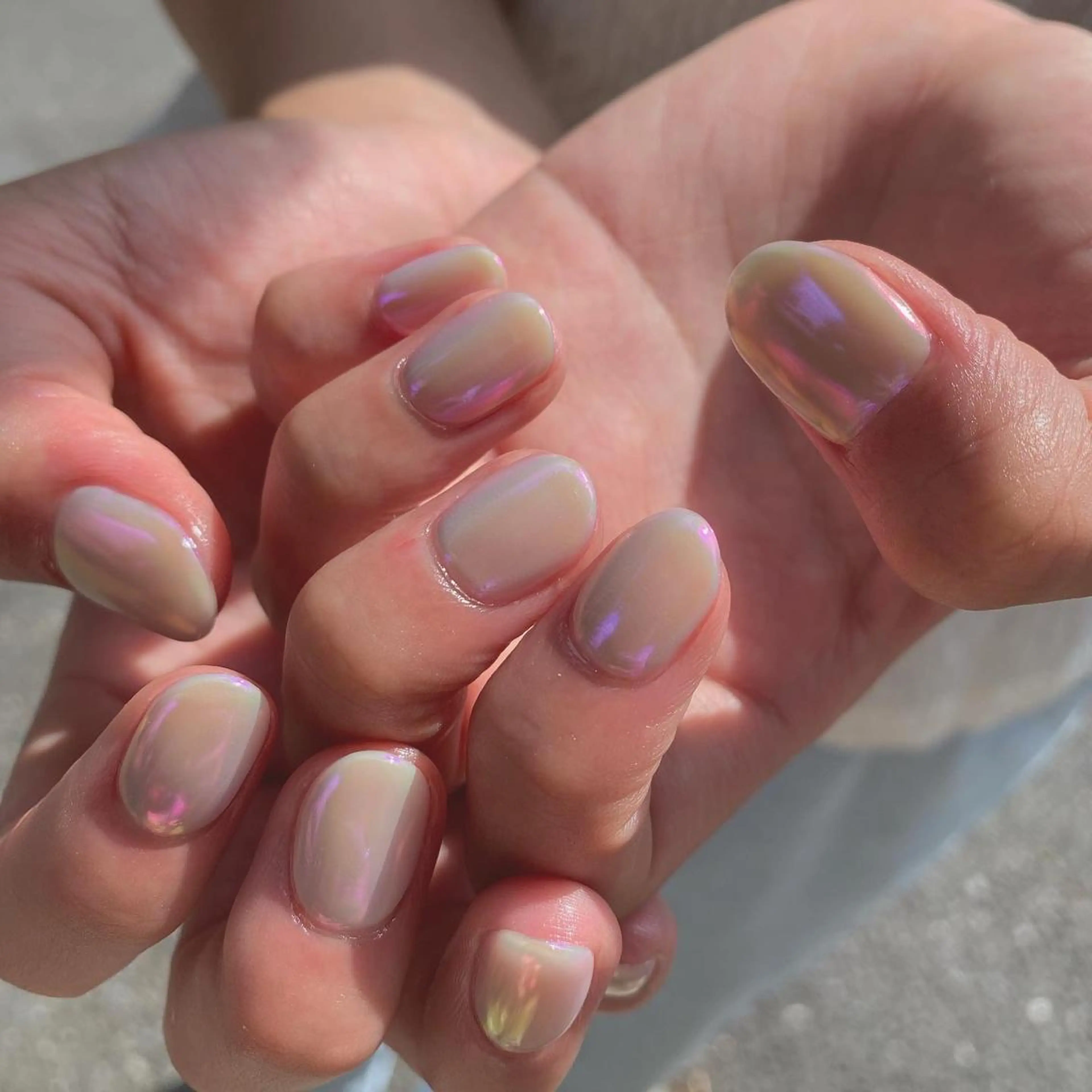 ネイル ワンカラーネイル 🌼大西洋子 laughl🌼のネイルデザイン