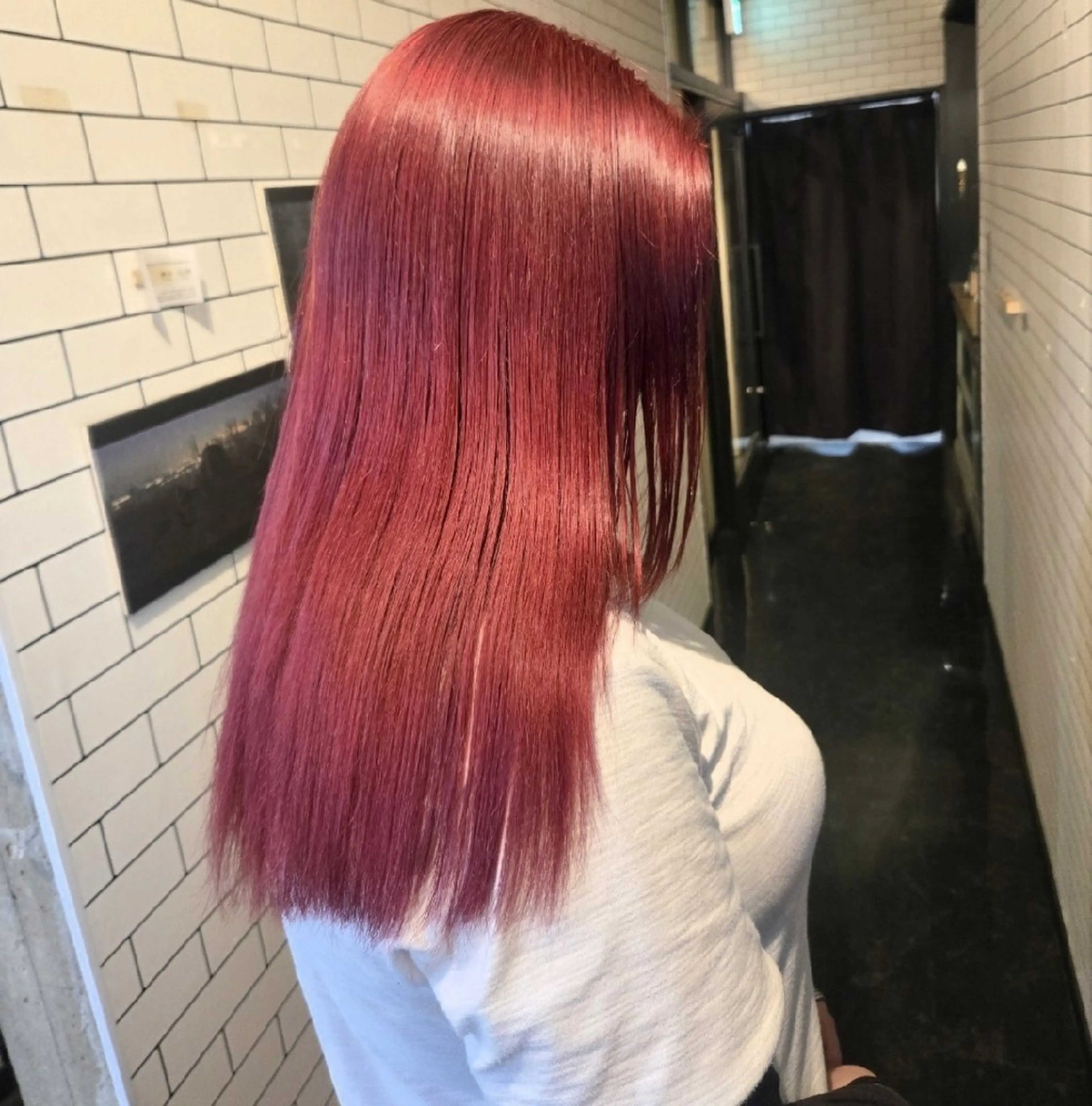 カラー ブリーチ┊︎縮毛矯正 特化◎mikuのヘアスタイル