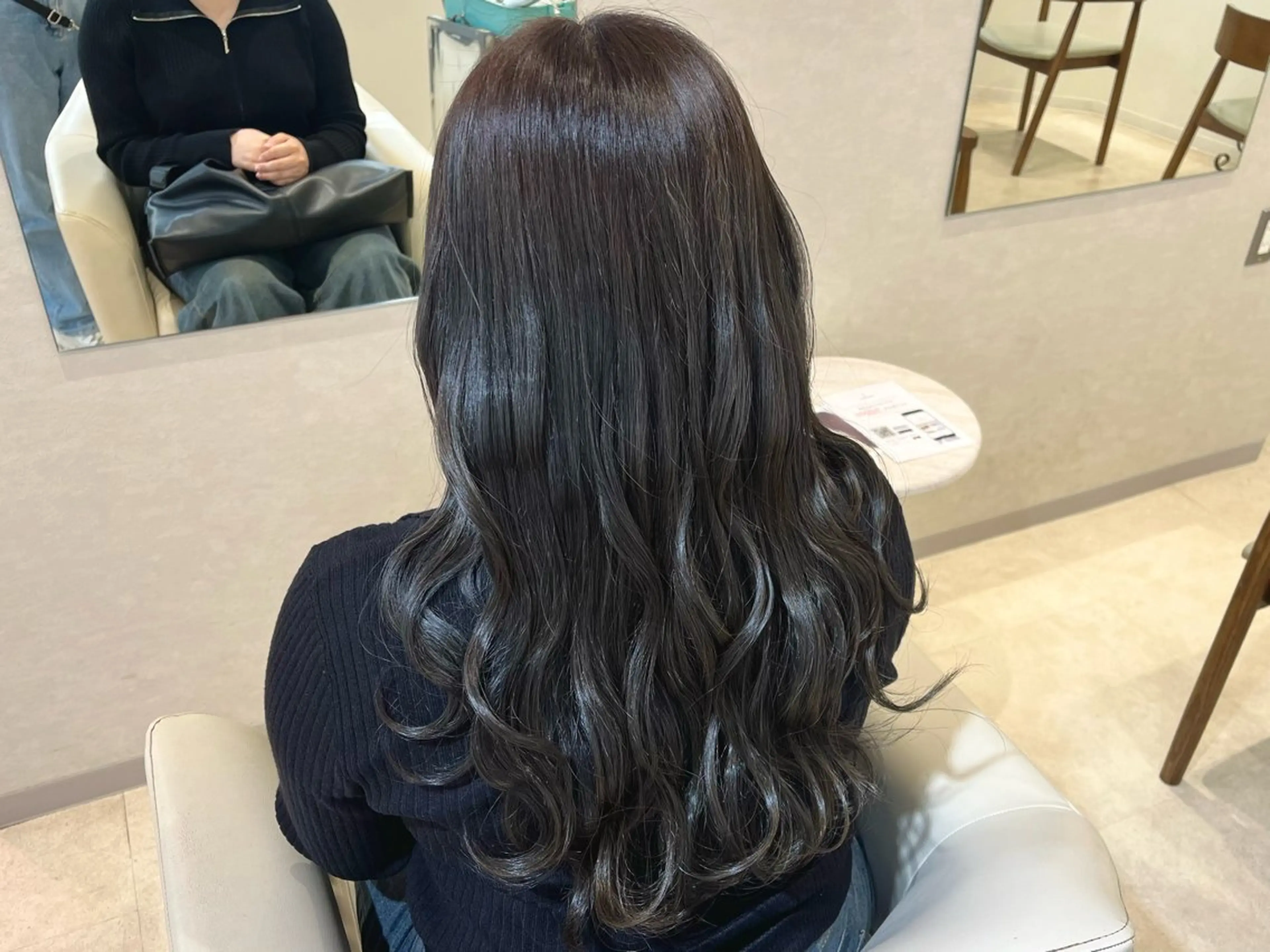 小顔カット➕韓国風カラー🇰🇷➕トリートメントの写真