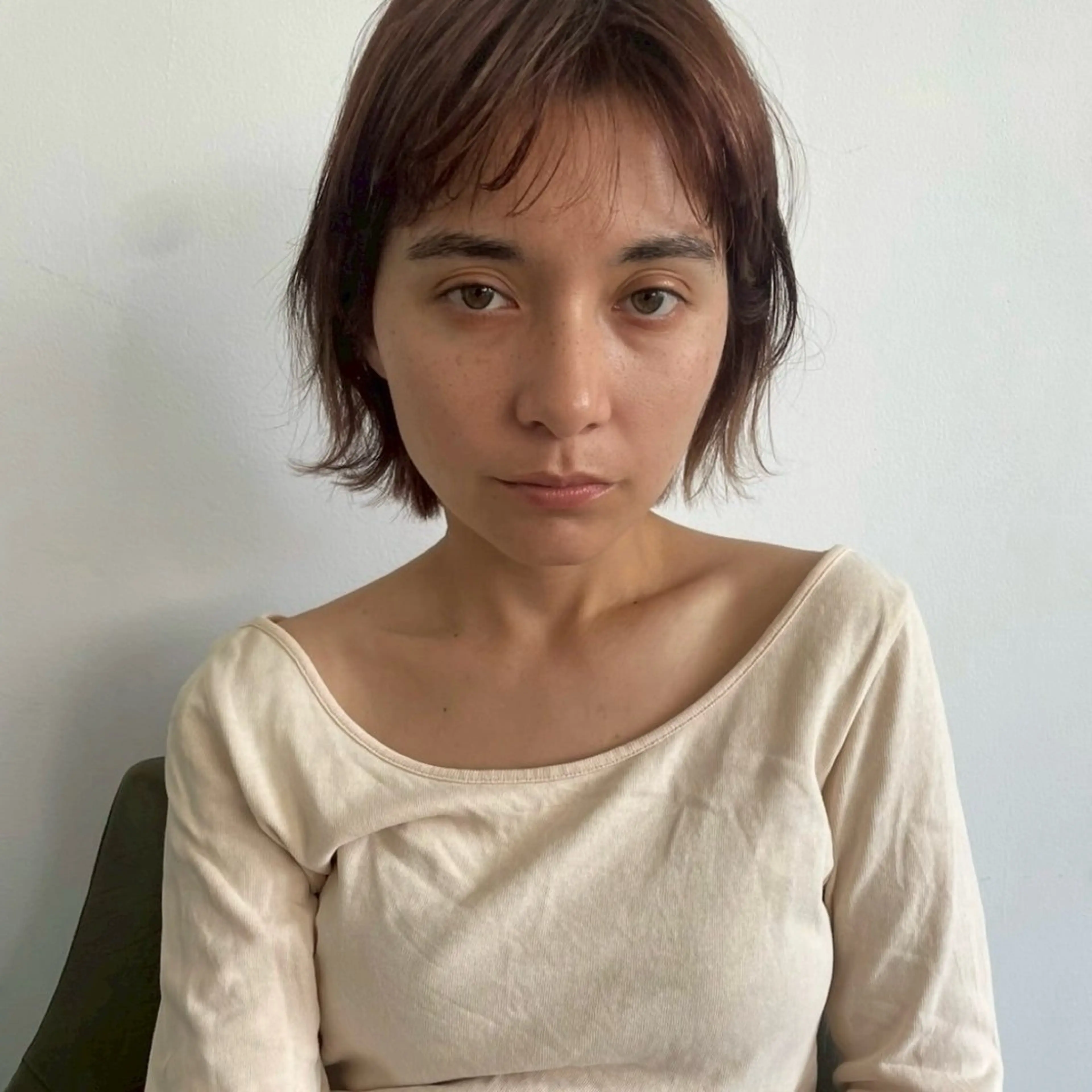 ショート カラー カット ヘアカラー ハナ🌼 梅田/ボブ/パーマのヘアスタイル