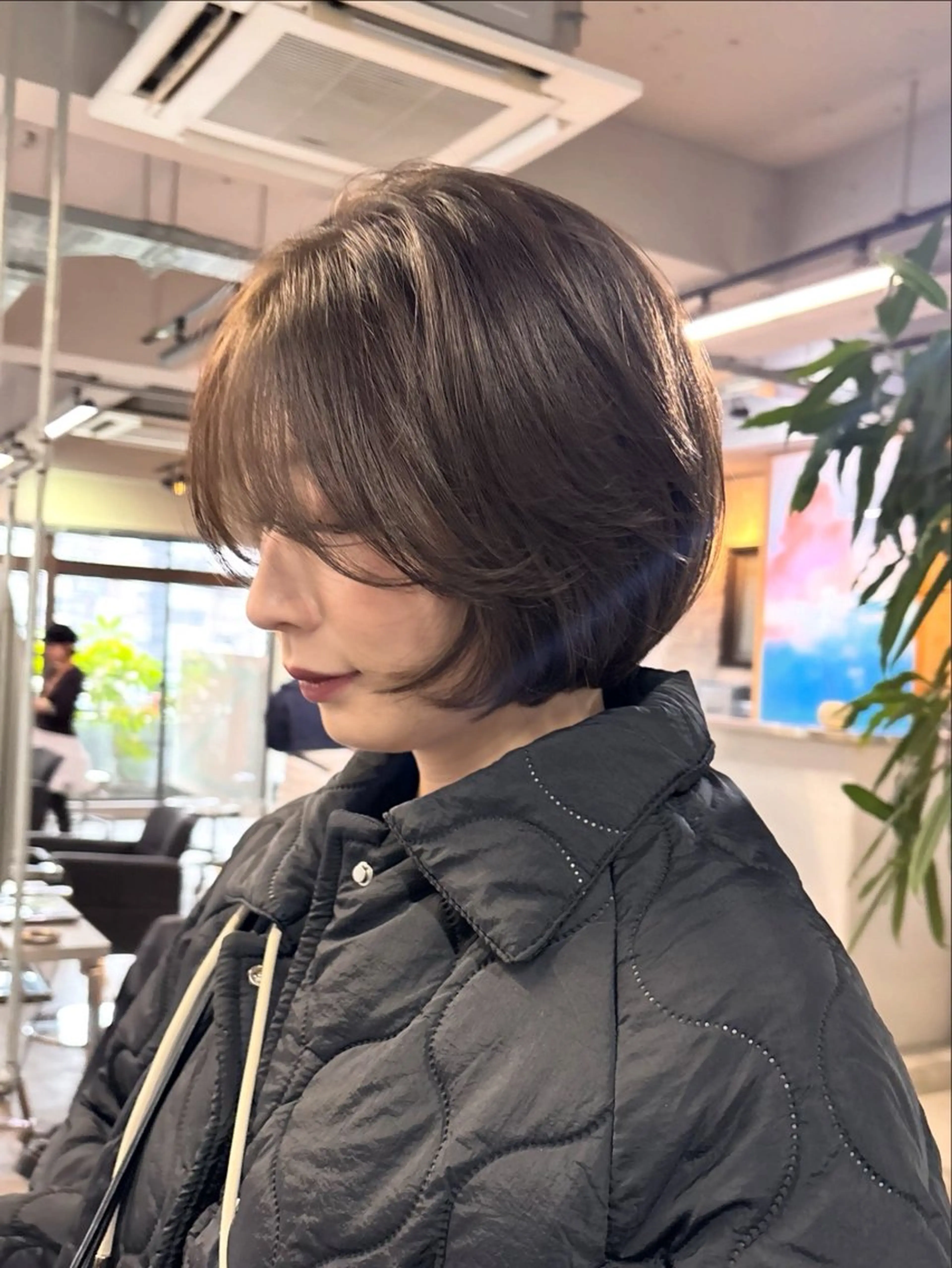ショート カット ヘアカラー ボブとパーマの達人 /美容室難民の方是非のヘアスタイル