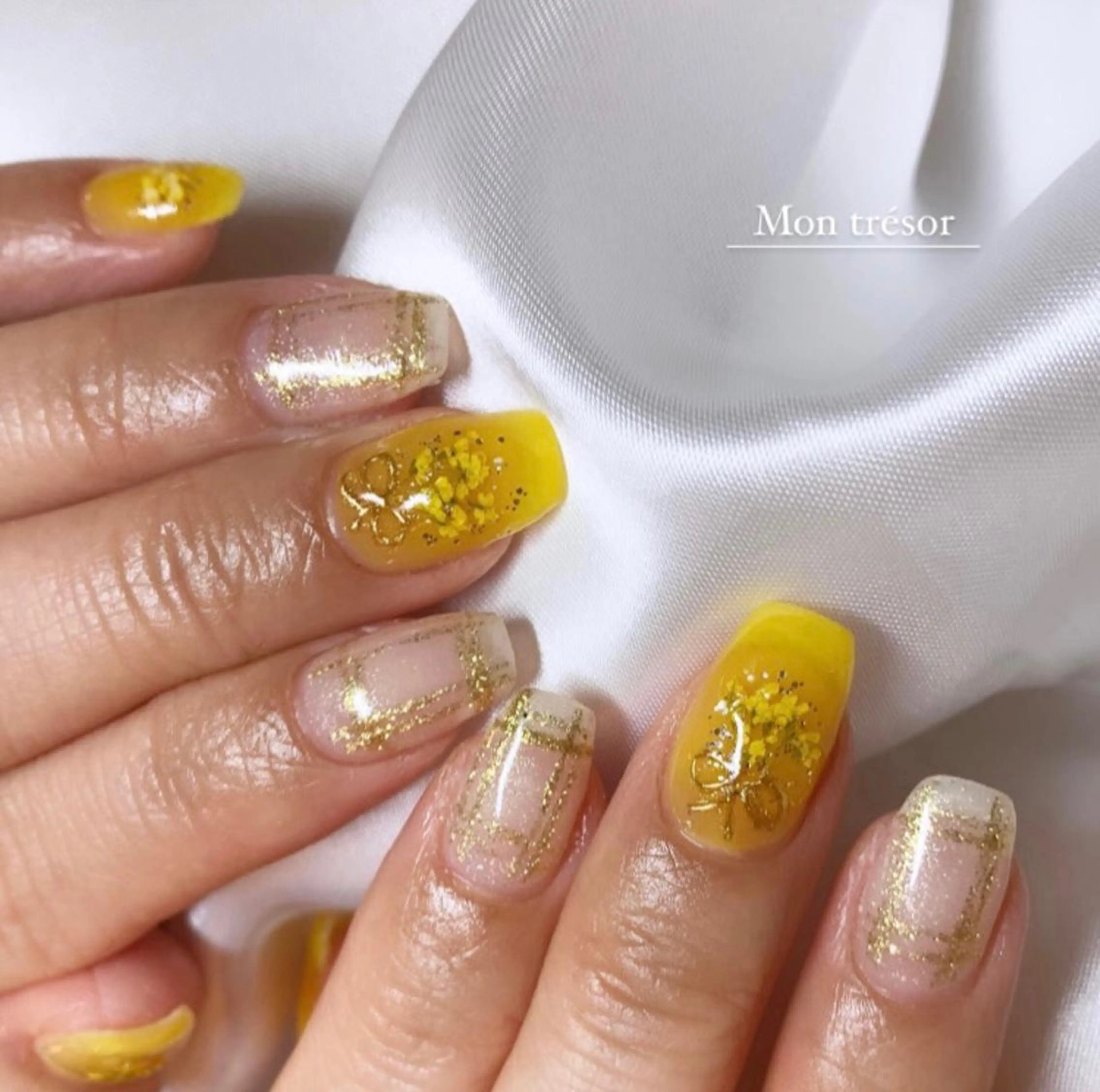 ネイル ハンドネイル Mon trésor所属・Montrésor 名古屋ネイルサロンのネイルデザイン