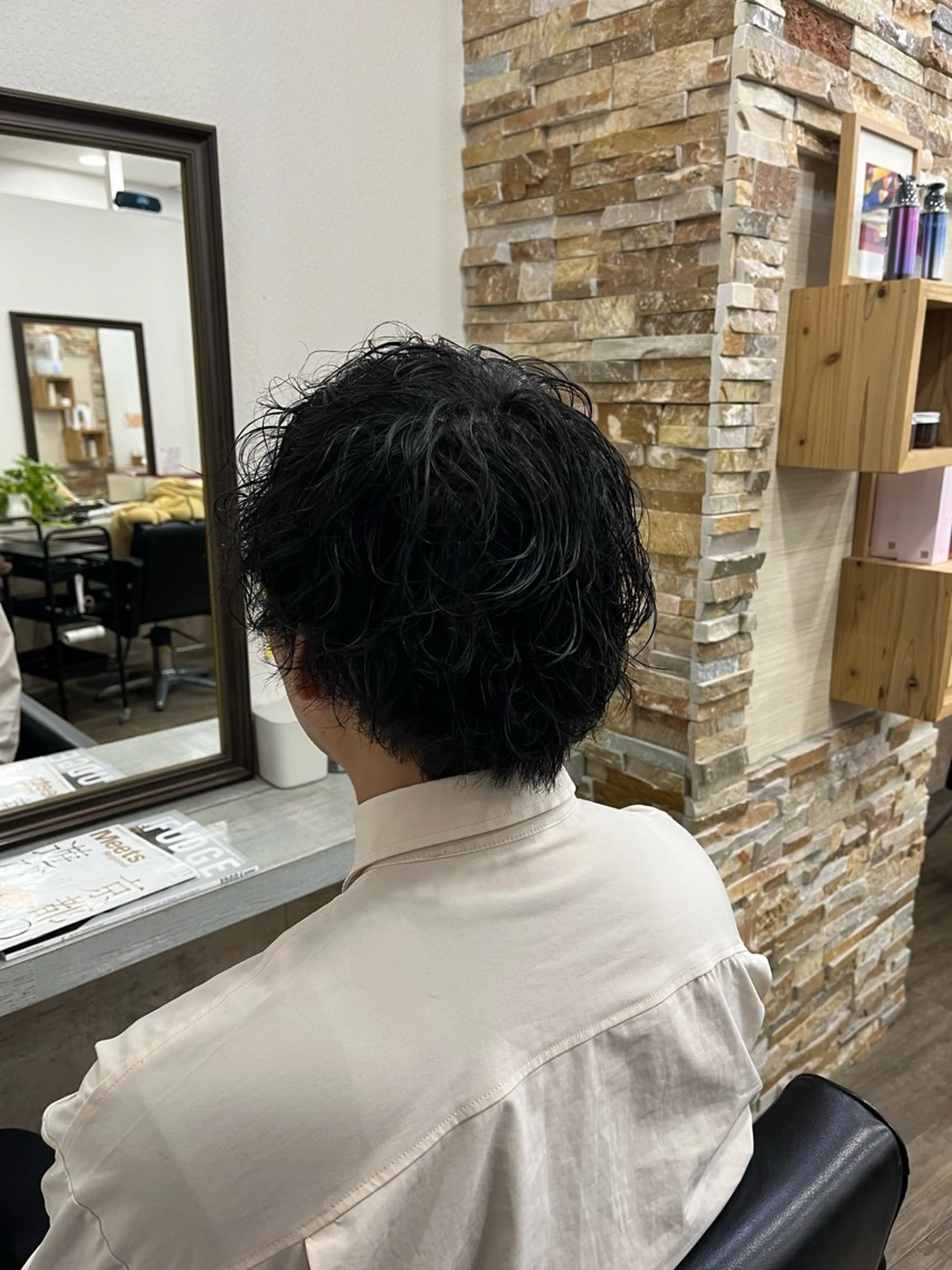 ショート 薮内 香保里のヘアスタイル