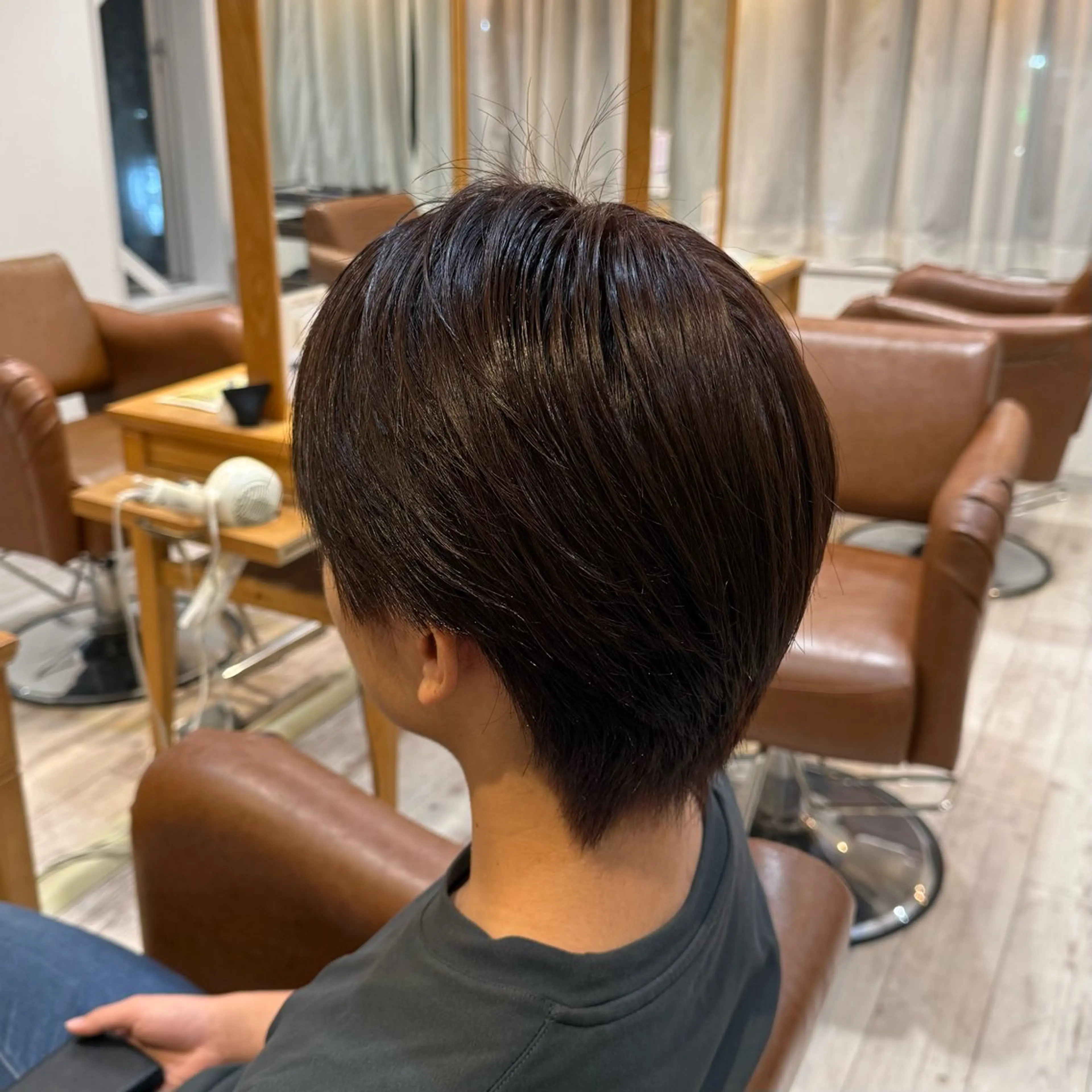 カラー メンズ 加藤 美佳のヘアスタイル