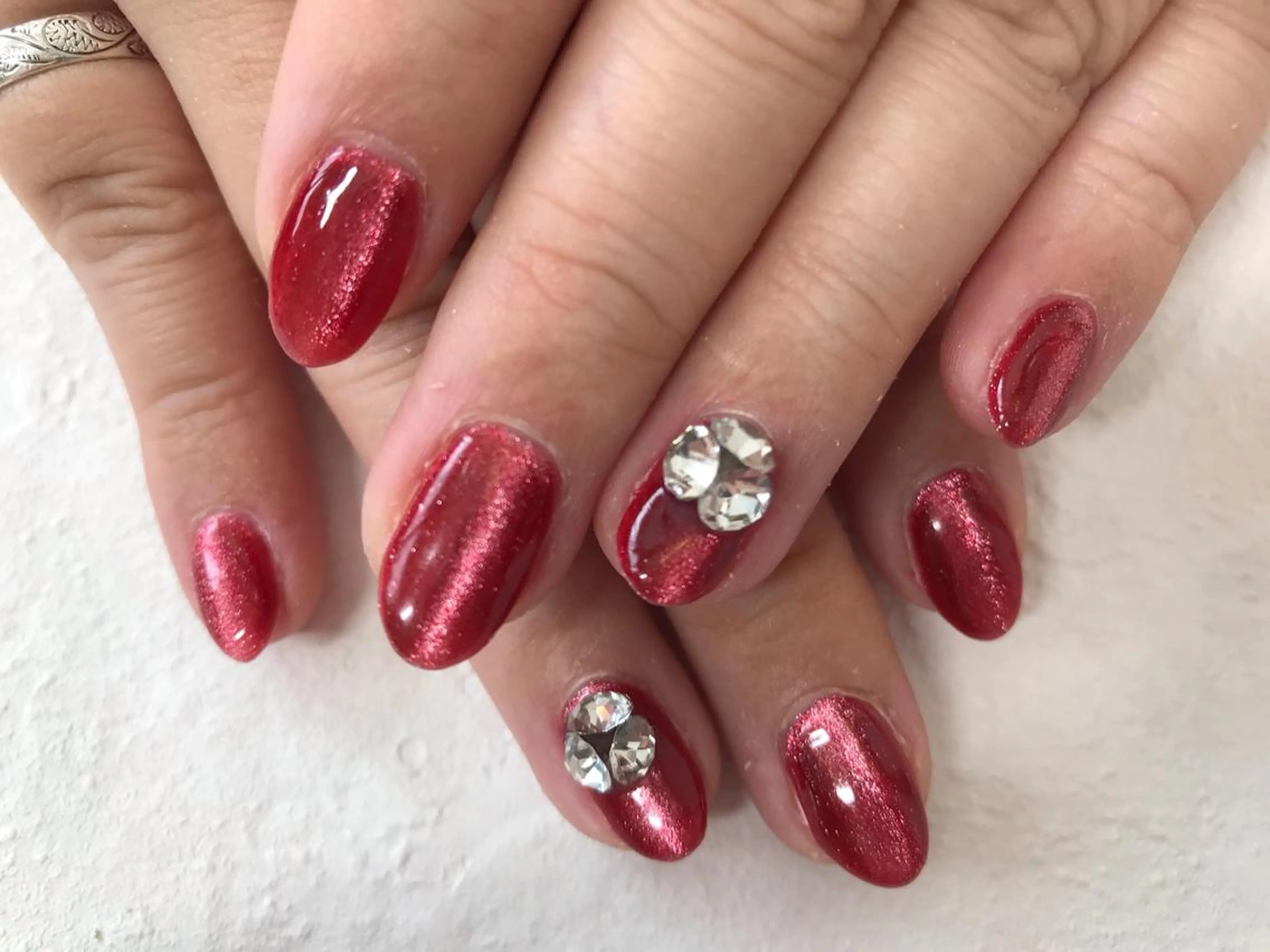 ネイル マグネットネイル ストーンネイル ハンドネイル Nailist Missaのネイルデザイン