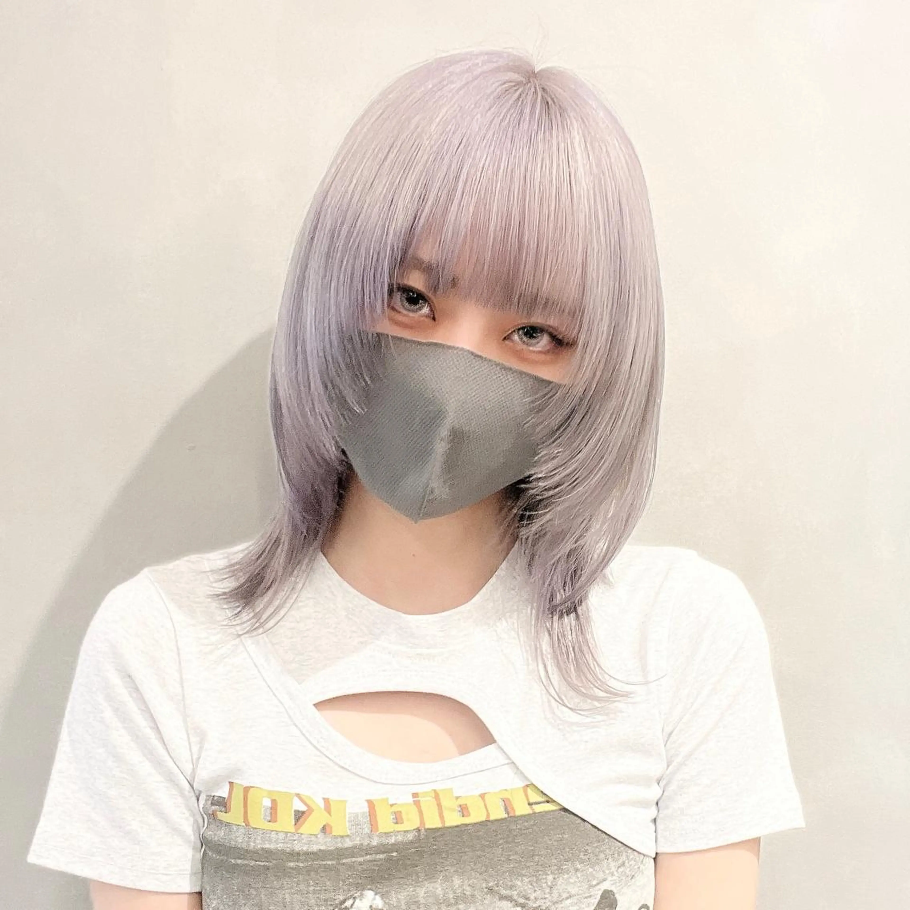 ミディアム カラー 🩵ブリーチカラー 🐈MIORI🩵のヘアスタイル