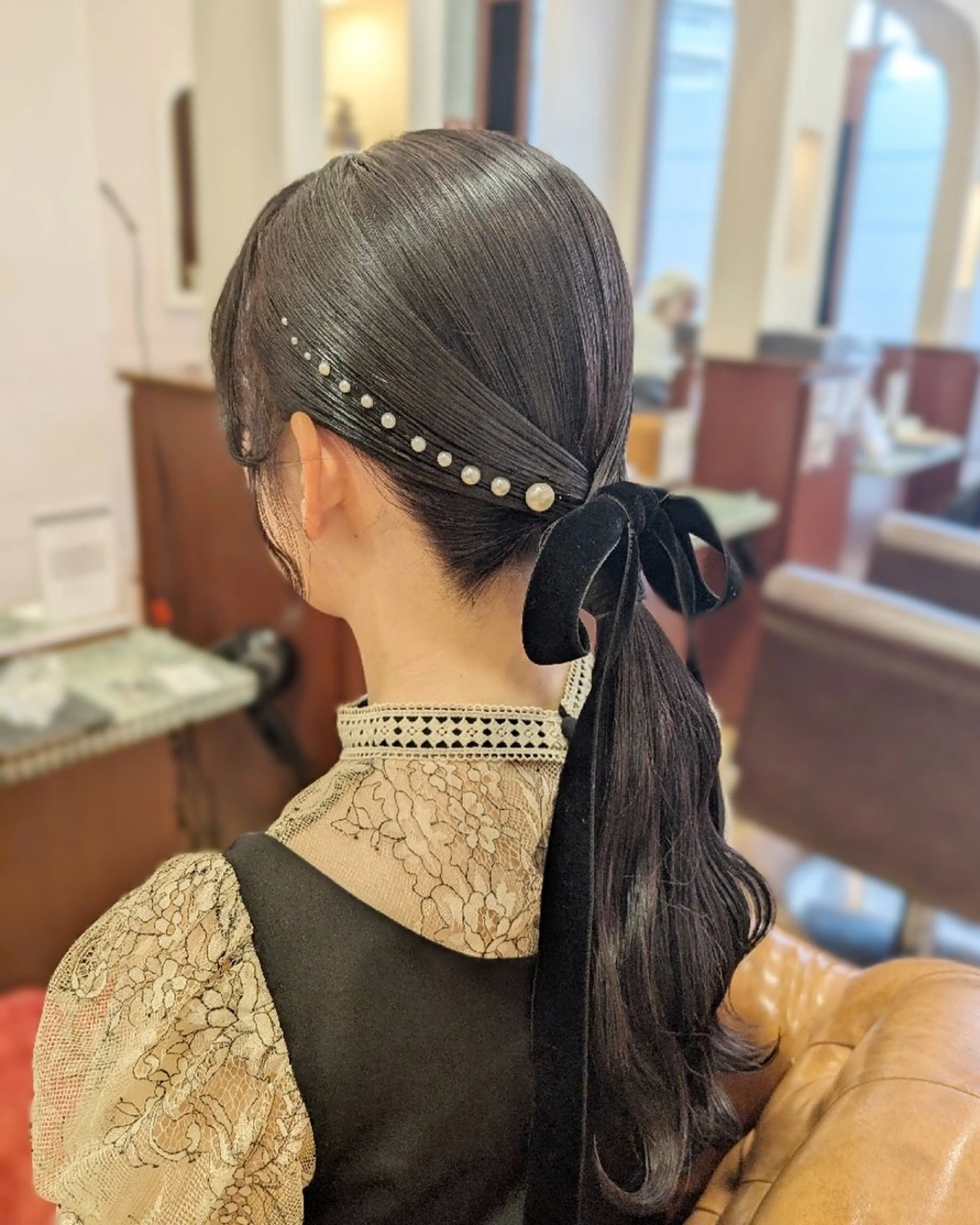 ヘアアレンジ ヘアセット ブランシェ勝川南口店 石原 あゆみのマツエク・マツパデザイン