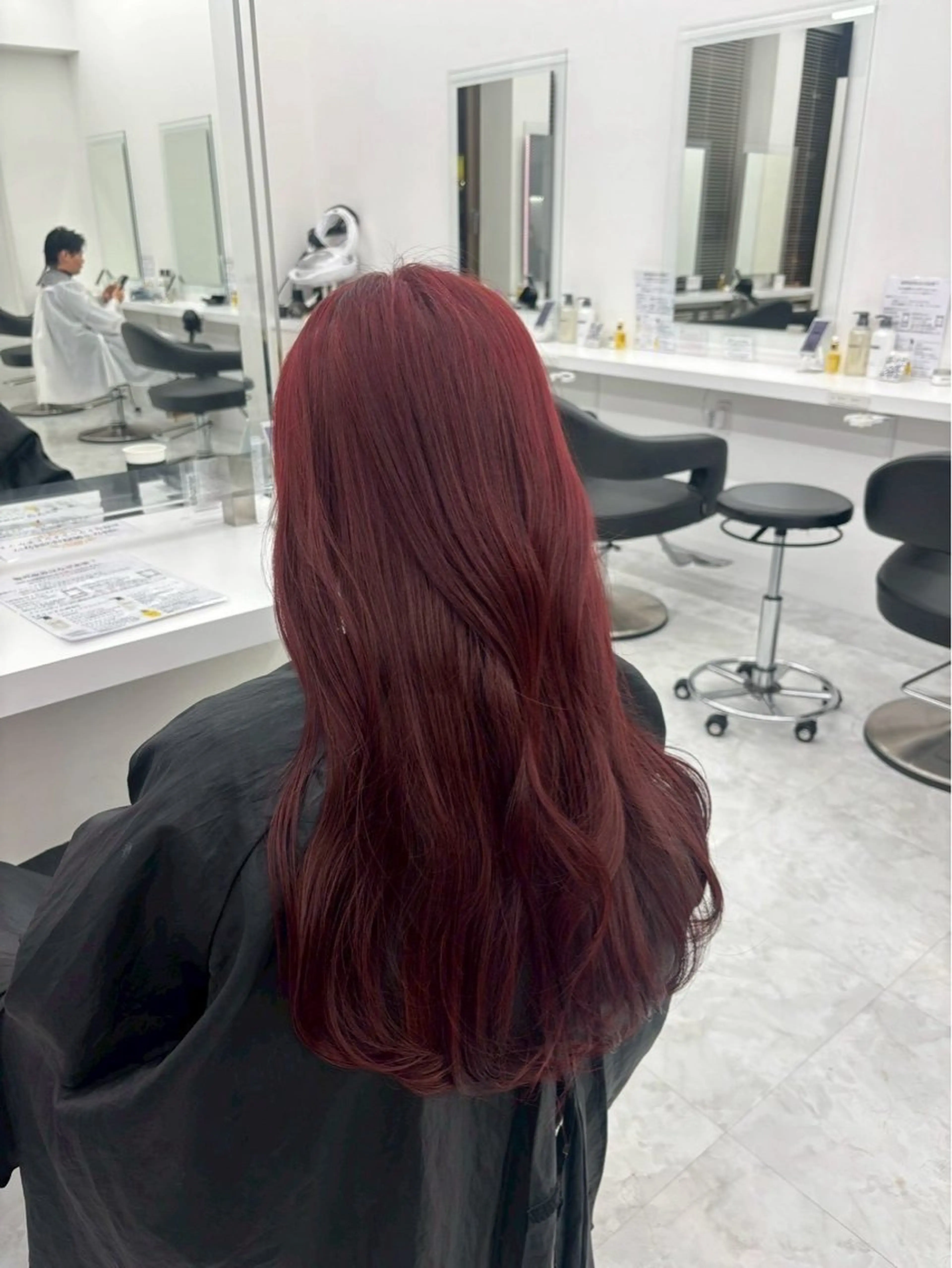 ロング カラー ヘアカラー トリートメント 🫧暖色カラー🫧/ Masaruのヘアスタイル