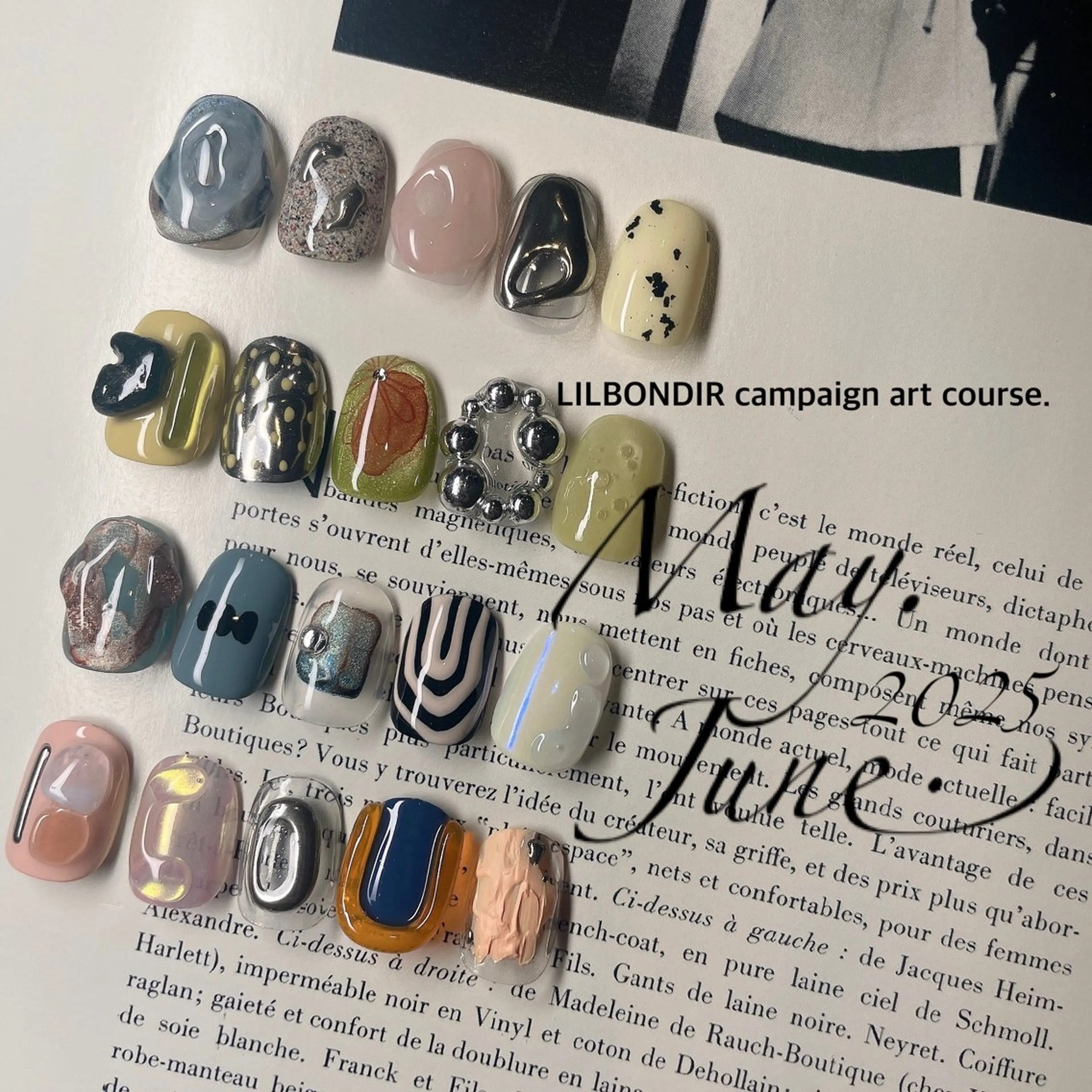 ネイル ハンドネイル lilbondir. chiharuのネイルデザイン