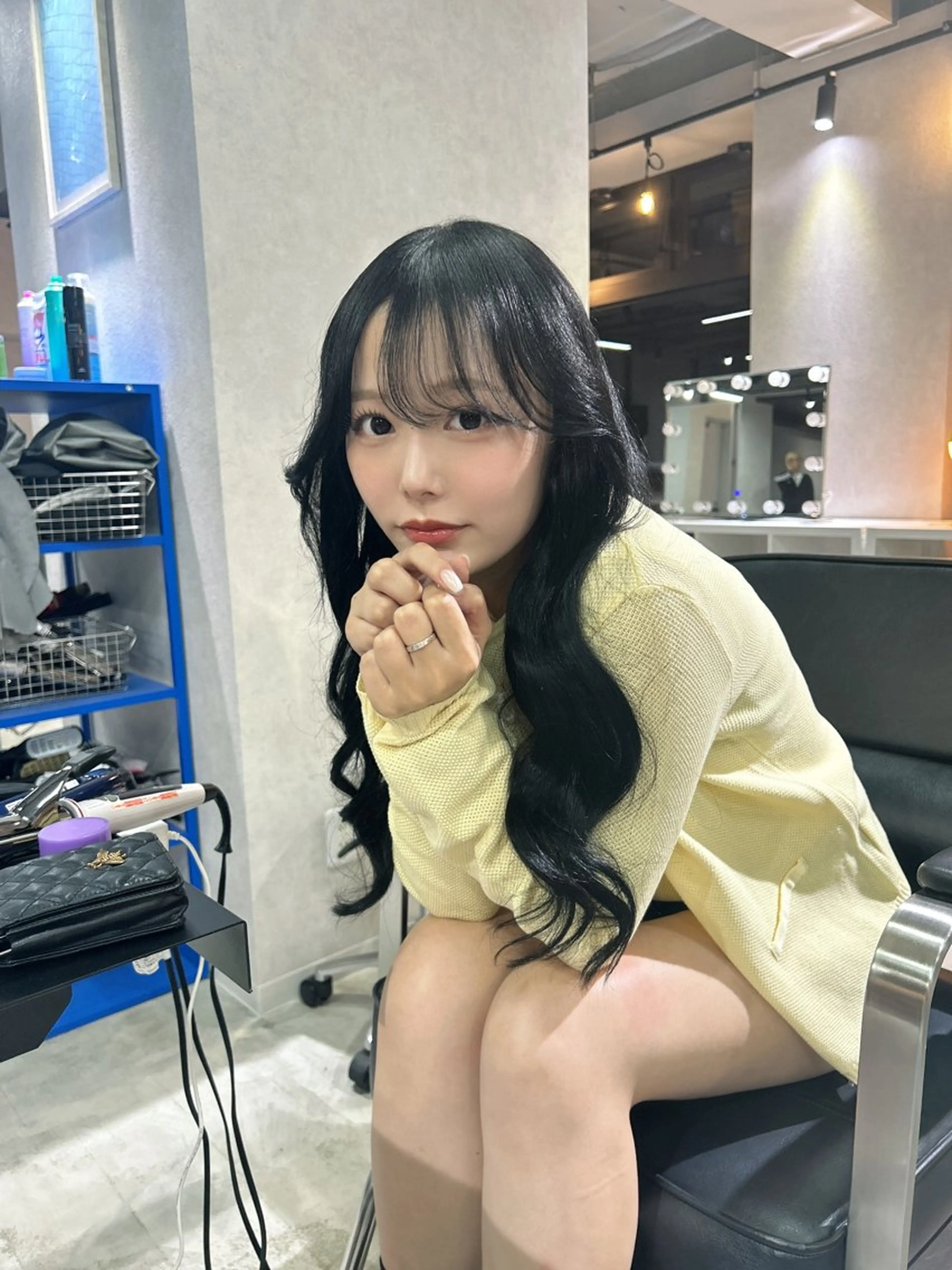 ロング レイヤーカット 似合わせカット ワンホンヘア/ 透明感カラー/ゆうとのヘアスタイル