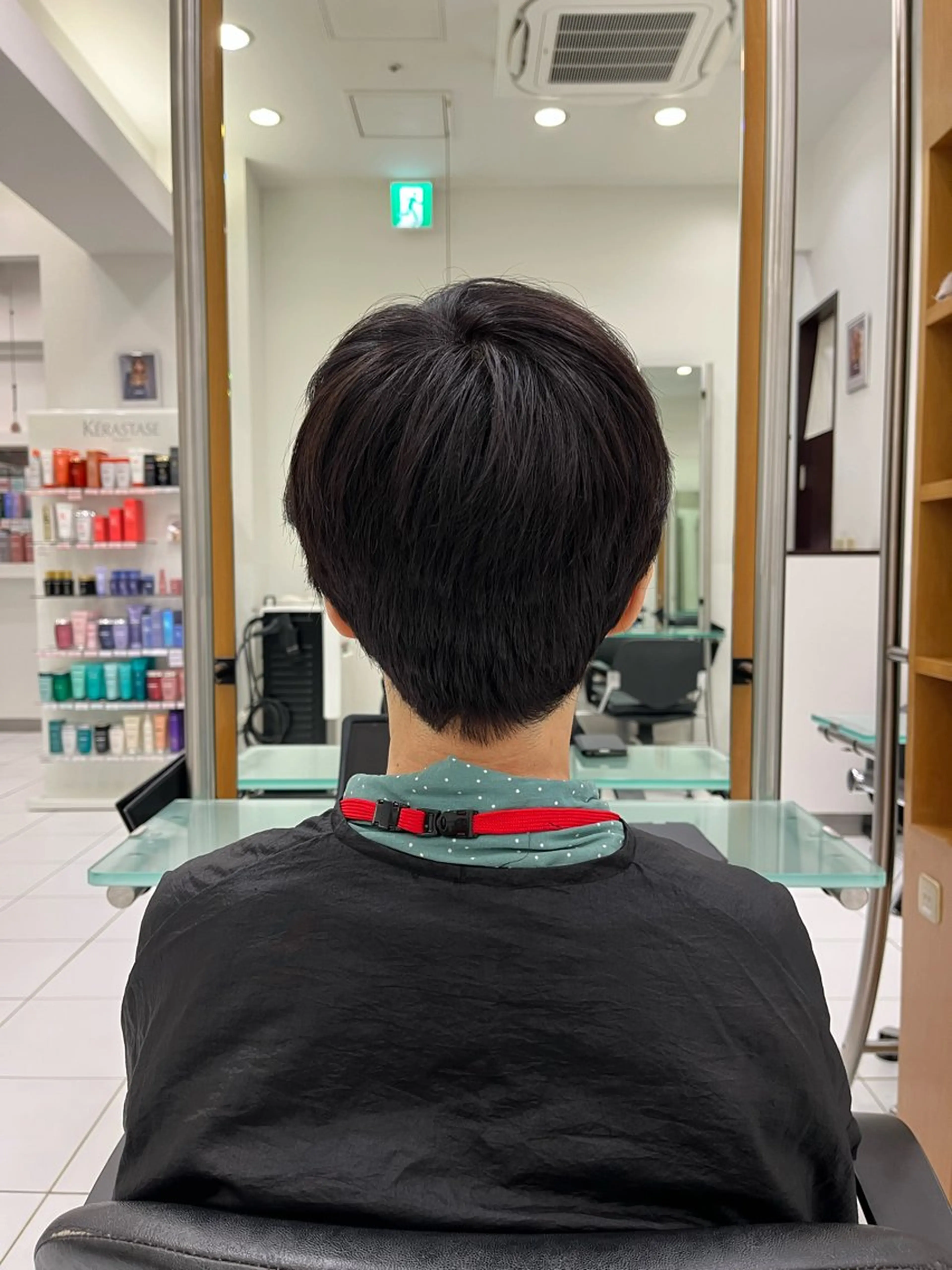 ショートカットの写真