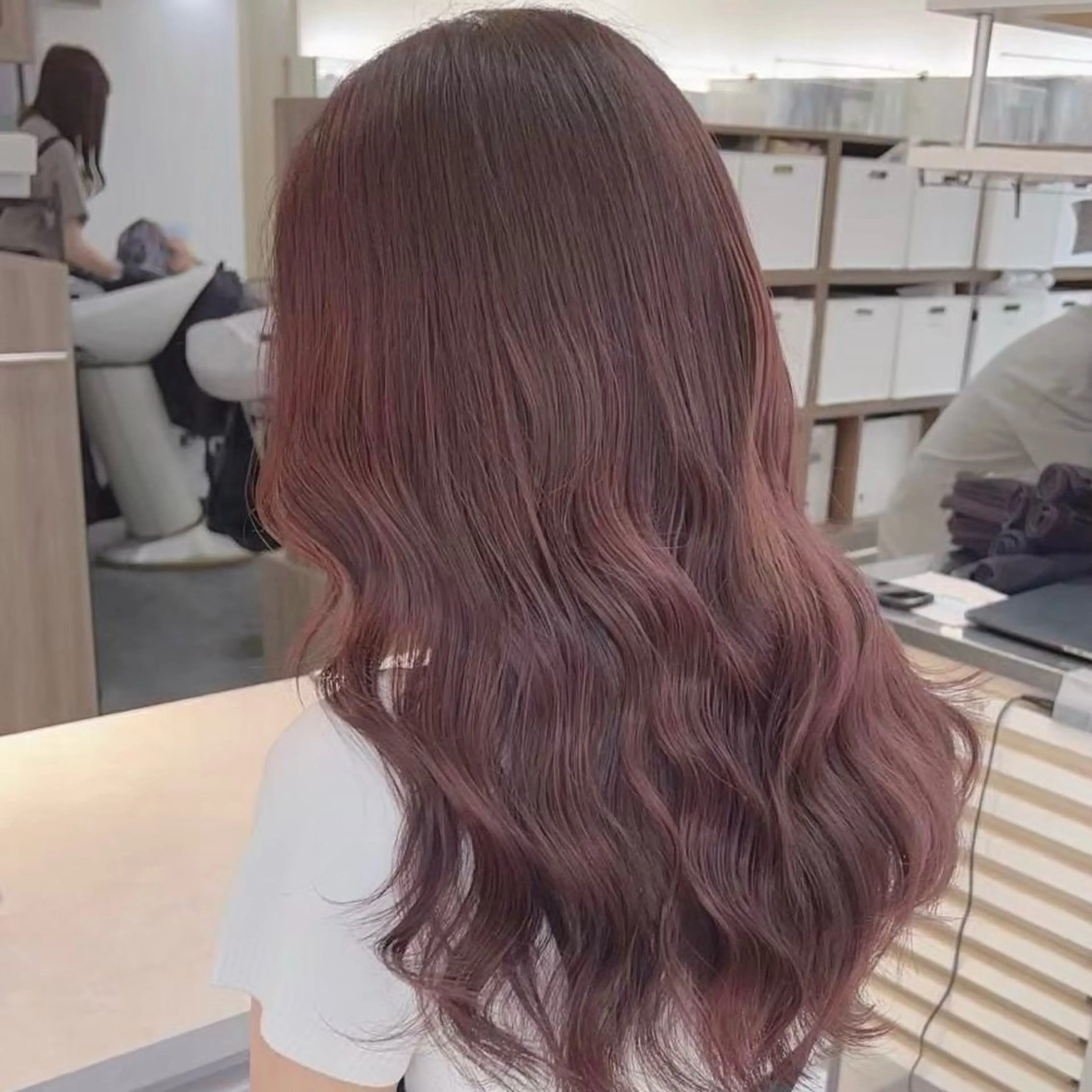 ロング カット/艶カラー🎨 平間千賀のヘアスタイル