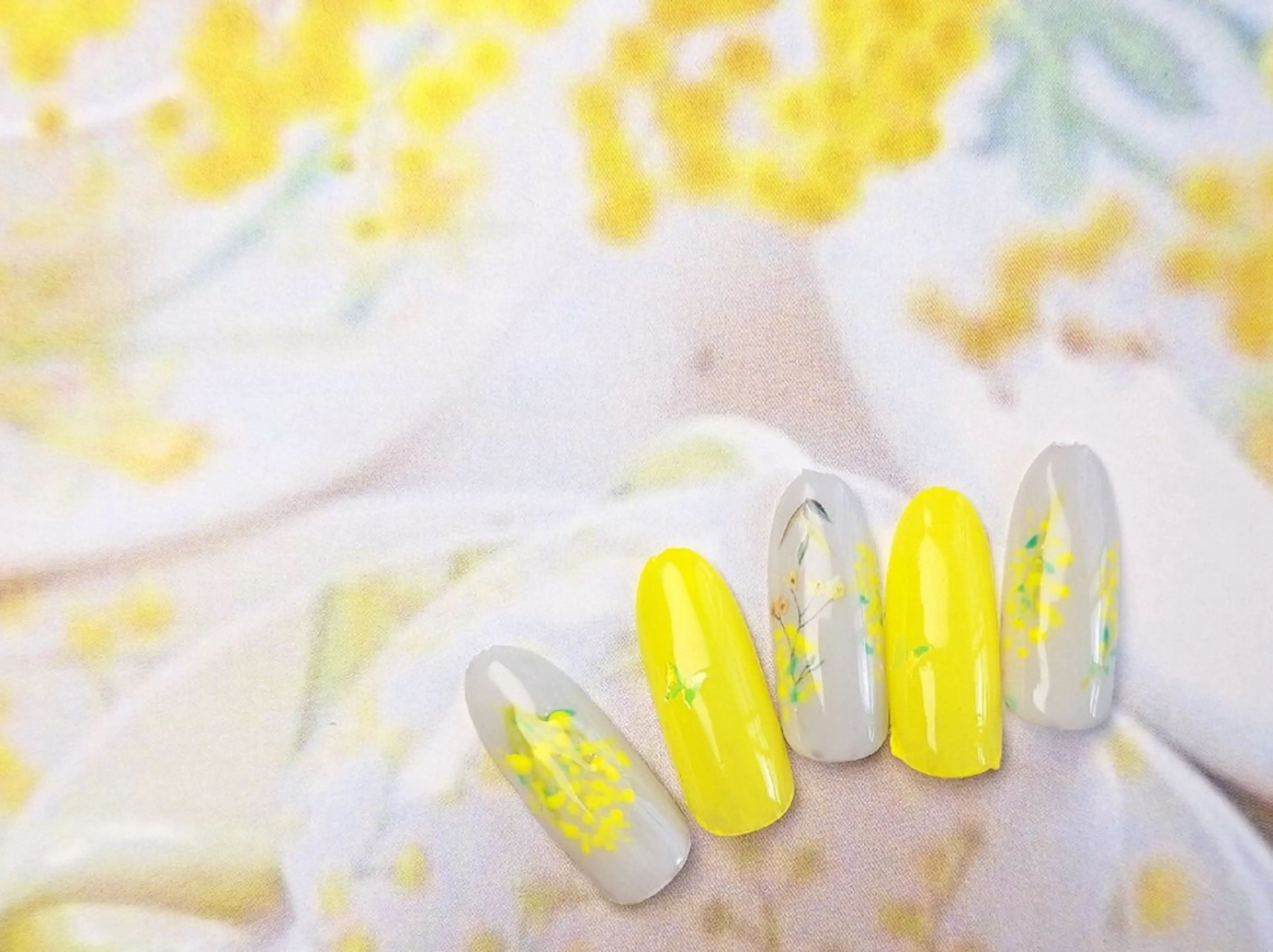 ネイル フラワーネイル ‪·͜·   ‪ｎｉｃｏのネイルデザイン