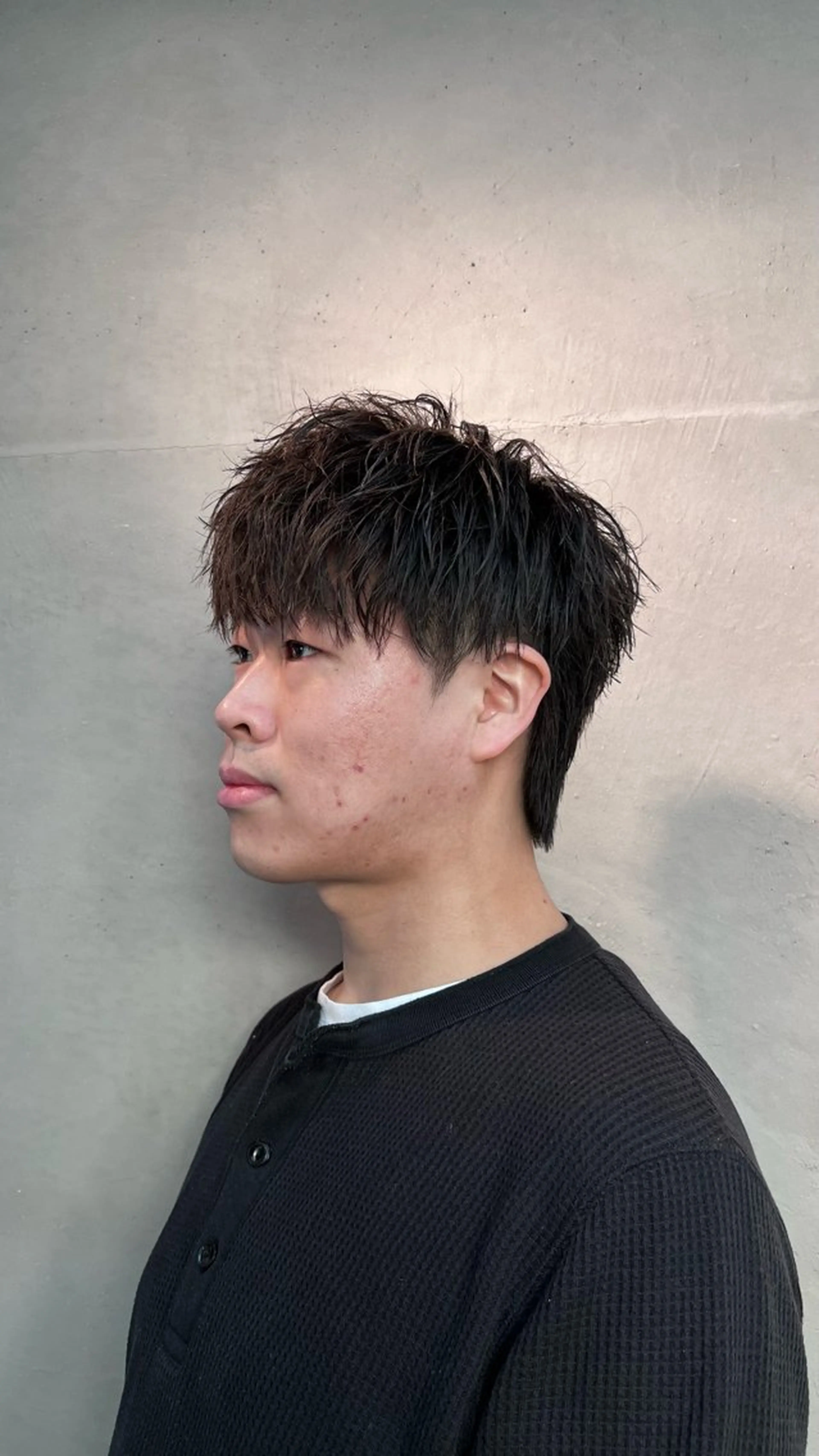 ショート パーマ メンズ マッシュ ショートヘア 💥メンズパーマ /表参道/モント💥のヘアスタイル