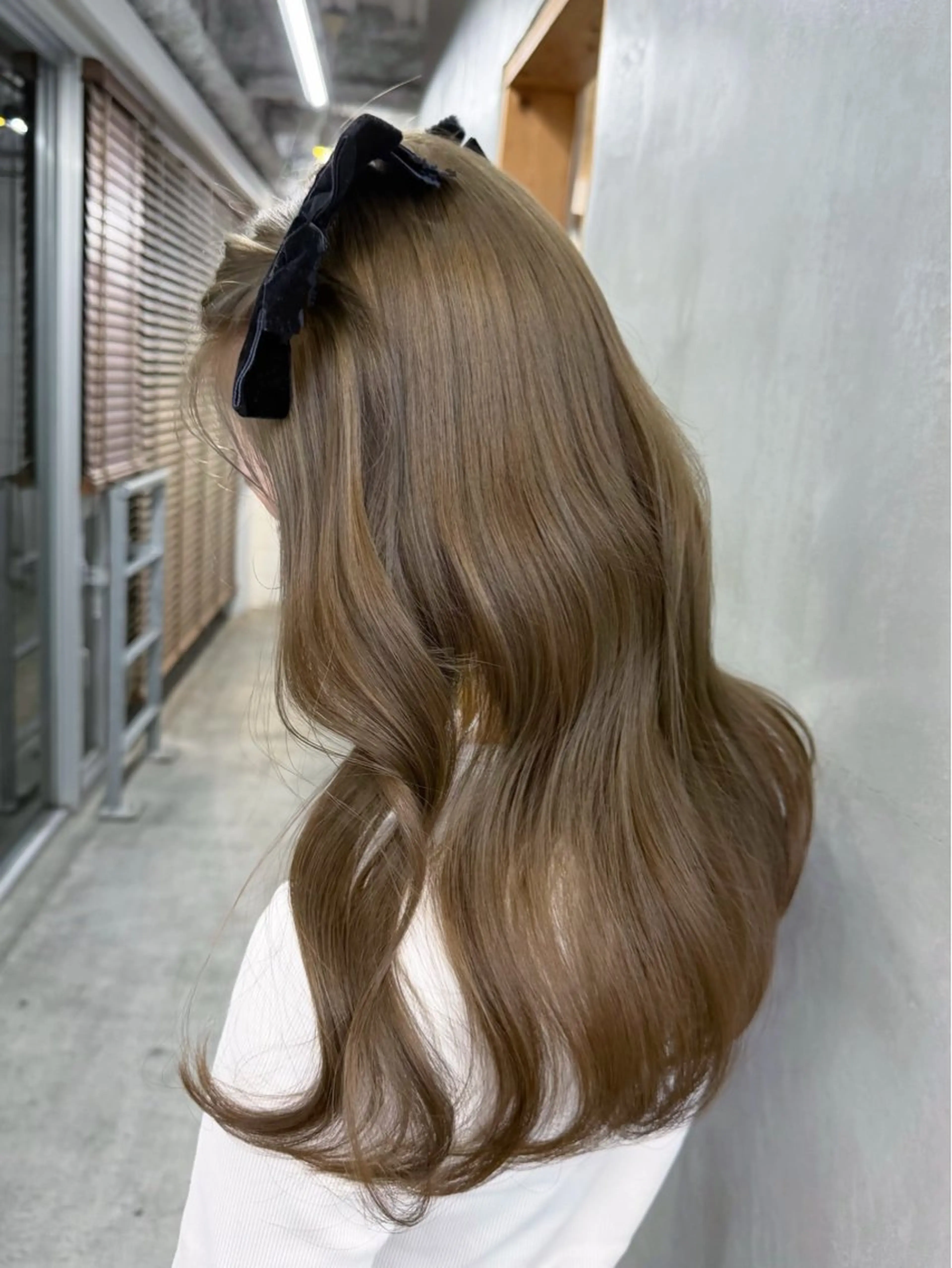 セミロング カラー 🎀 のえか/ハイ トーン/ピンク🤍のヘアスタイル