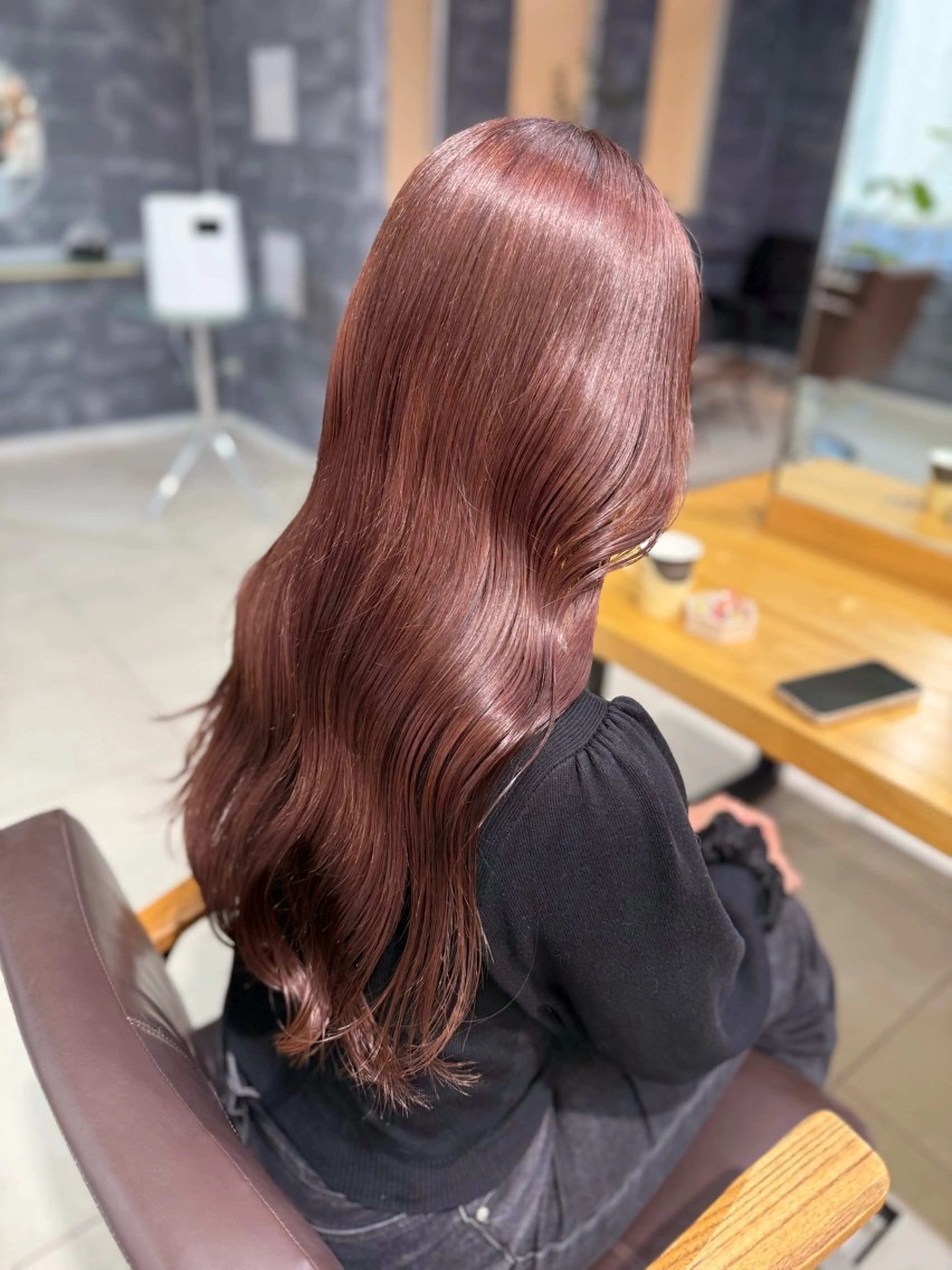 ブリーチ無しダブルカラー+トリートメントの写真