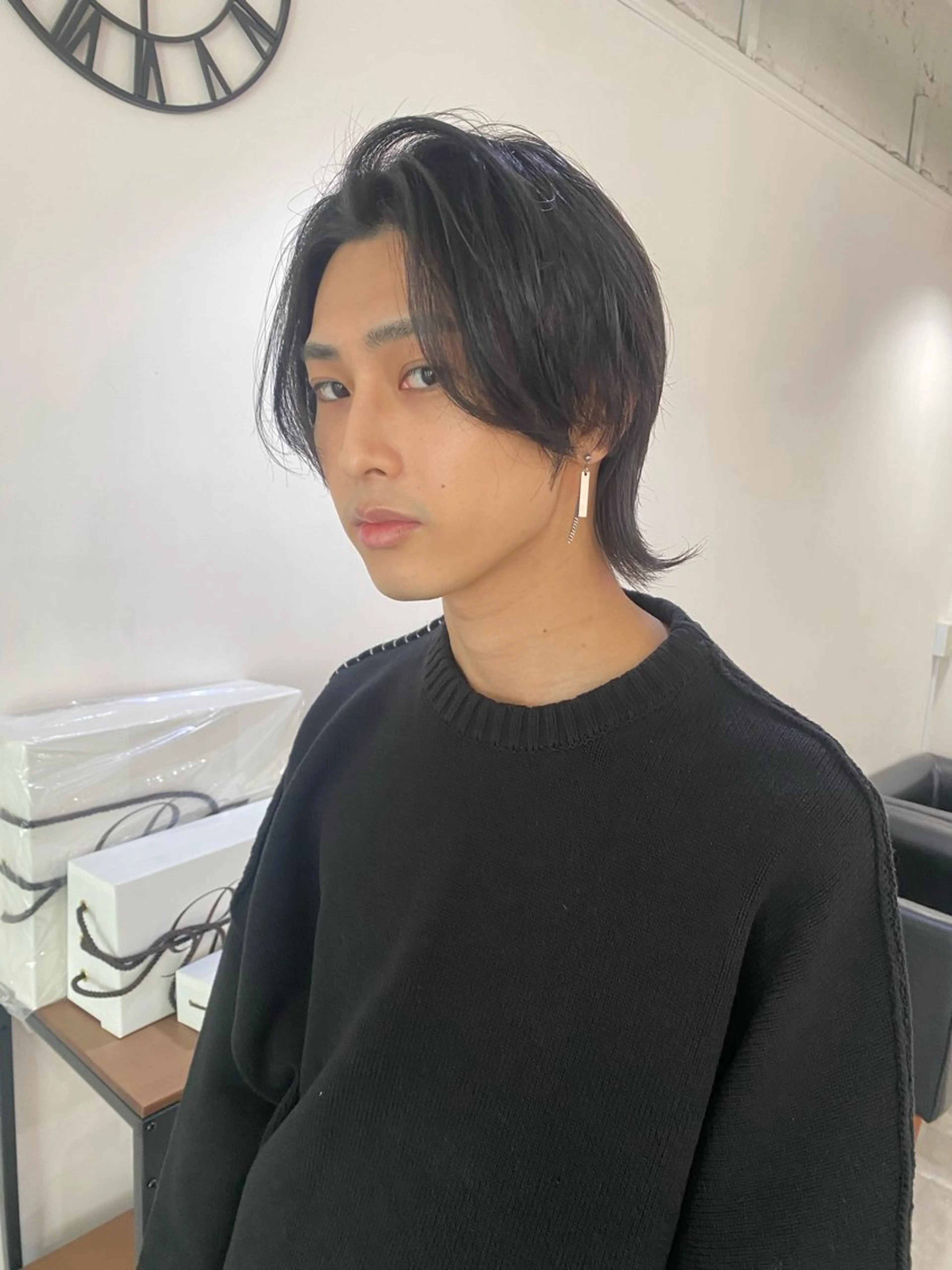 メンズ ハッシュカット /レイヤー/大阪中津のヘアスタイル