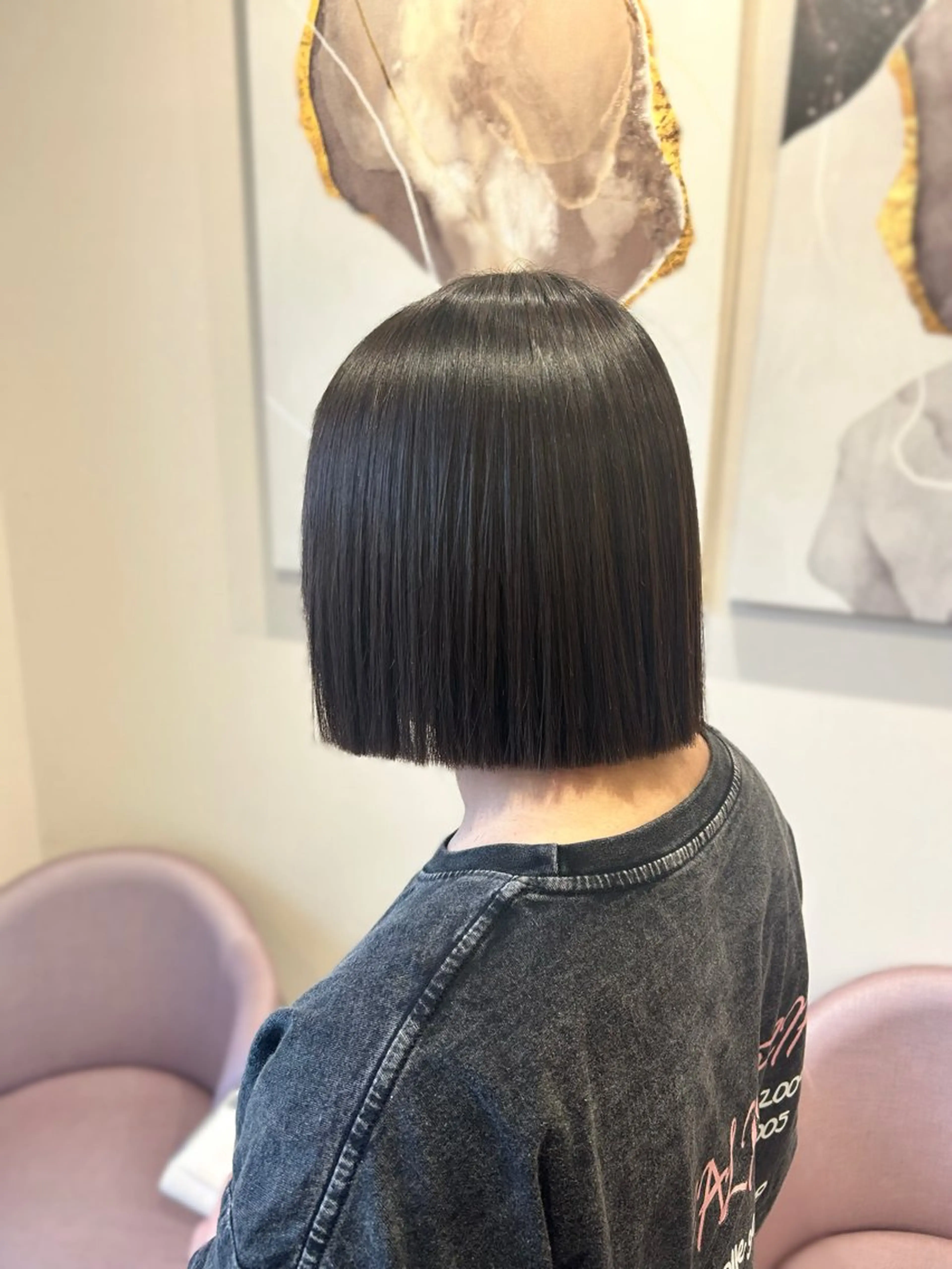 ミディアム カット ルネ北千住店 Rinoのヘアスタイル