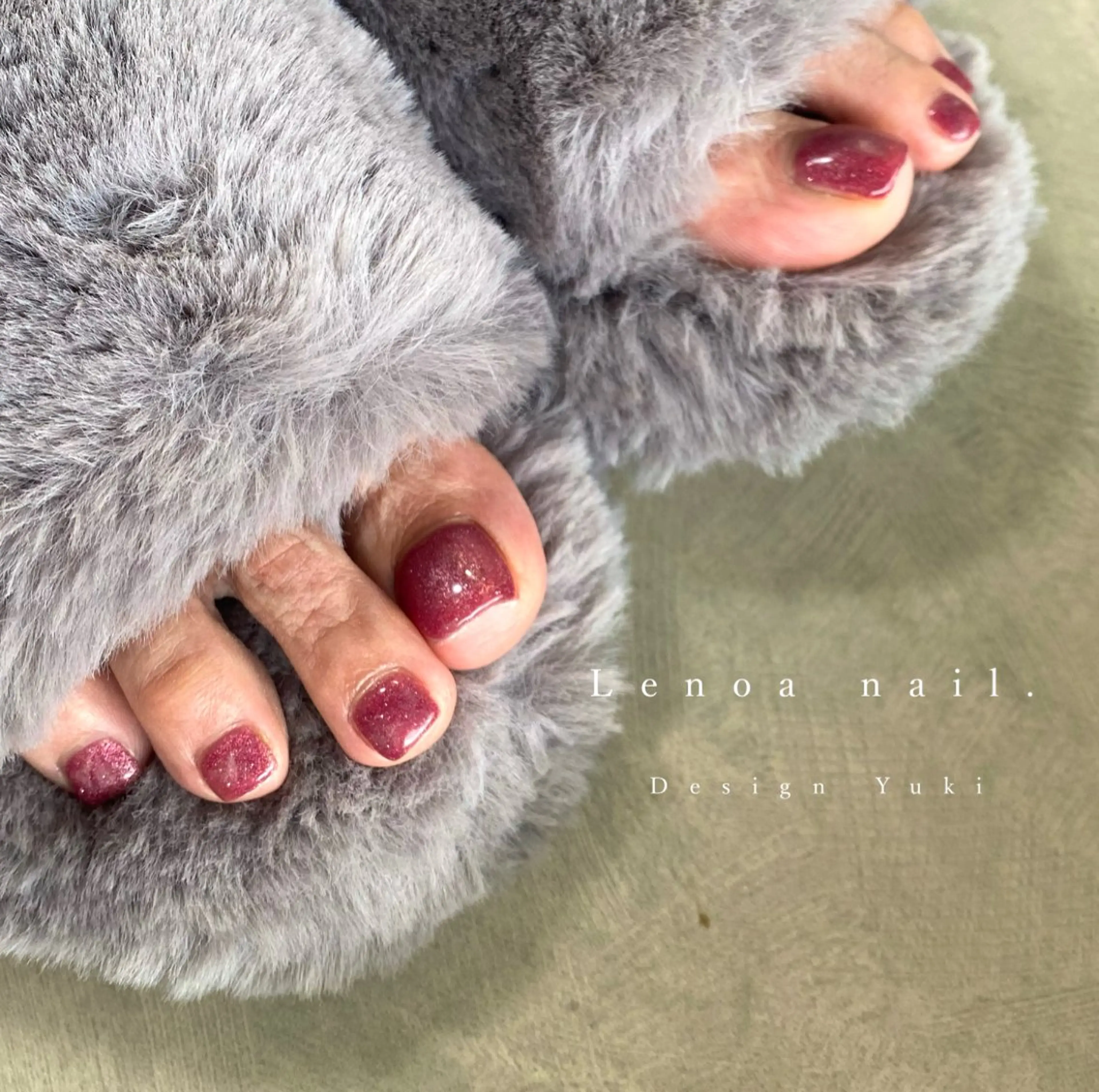 ネイル フットネイル Lenoa Yukiのネイルデザイン