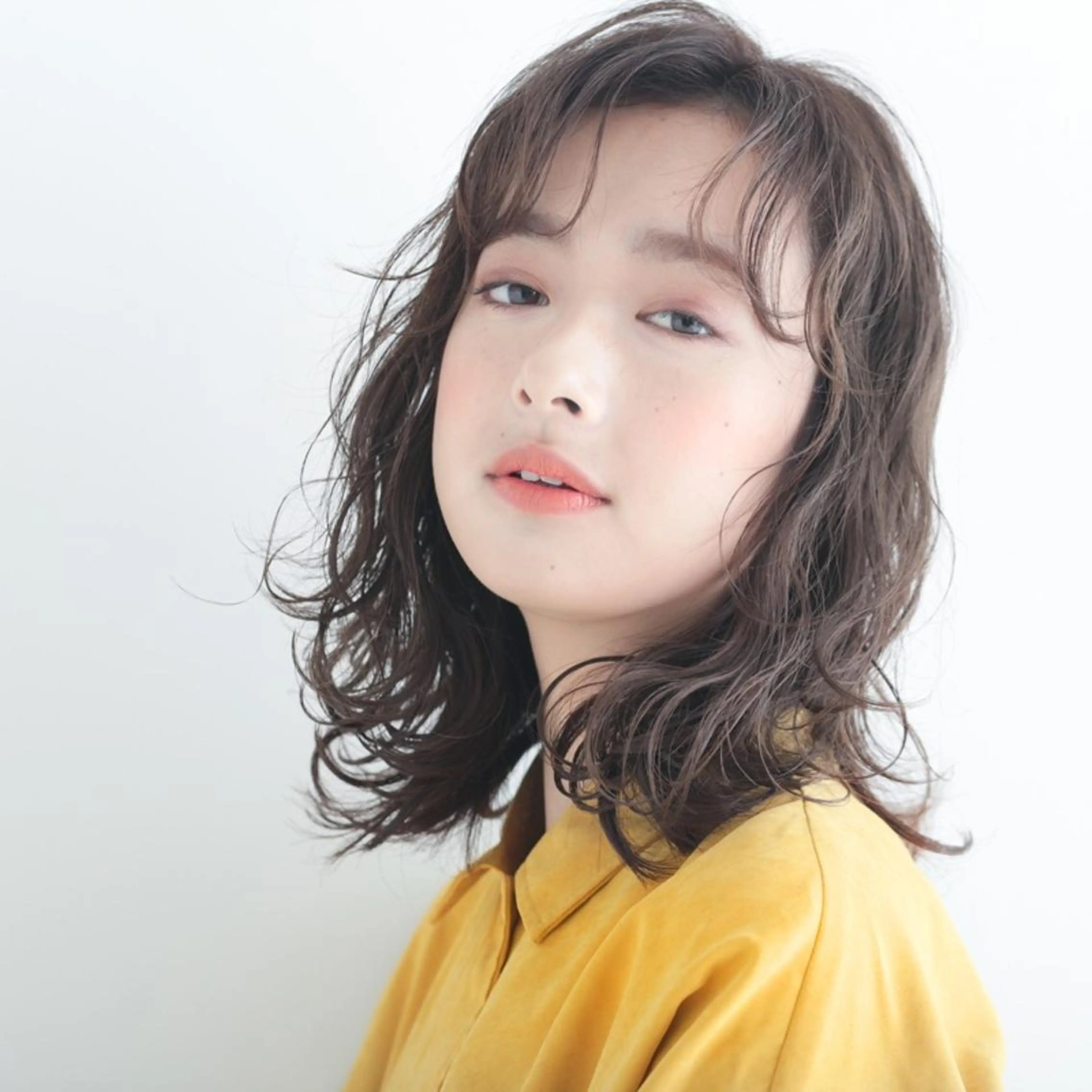 パーマ ミディアム Ash 店長 木村 和人のヘアスタイル