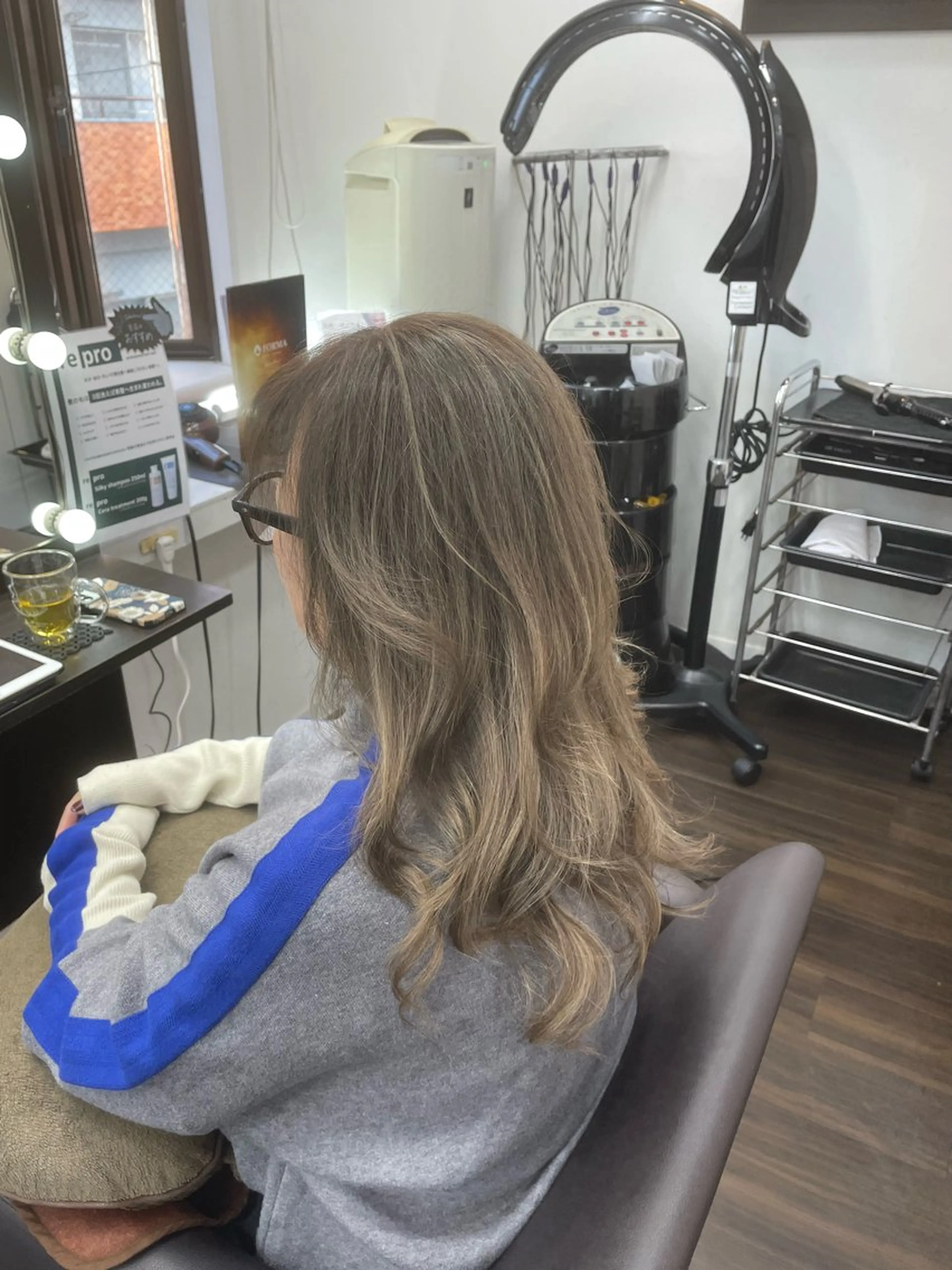 ロング ハイライト カット ヘアカラー トリートメント ヘッドスパ 髪質改善FORMA 💫S.Katohのヘアスタイル