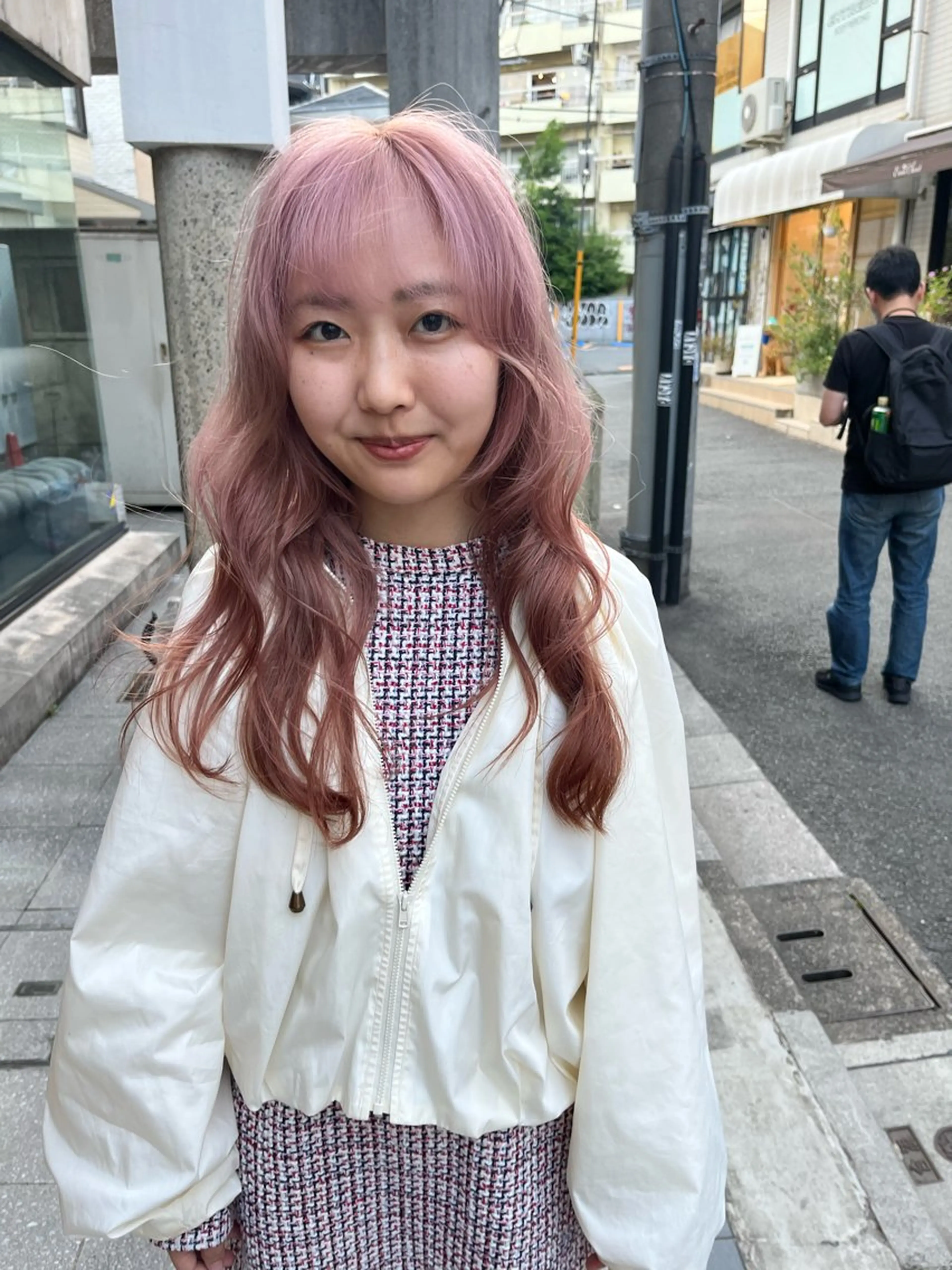 ロング カラー ヘアアレンジ ヘアカラー トリートメント ハイトーン/美髪矯正 🍃大江拓実のヘアスタイル