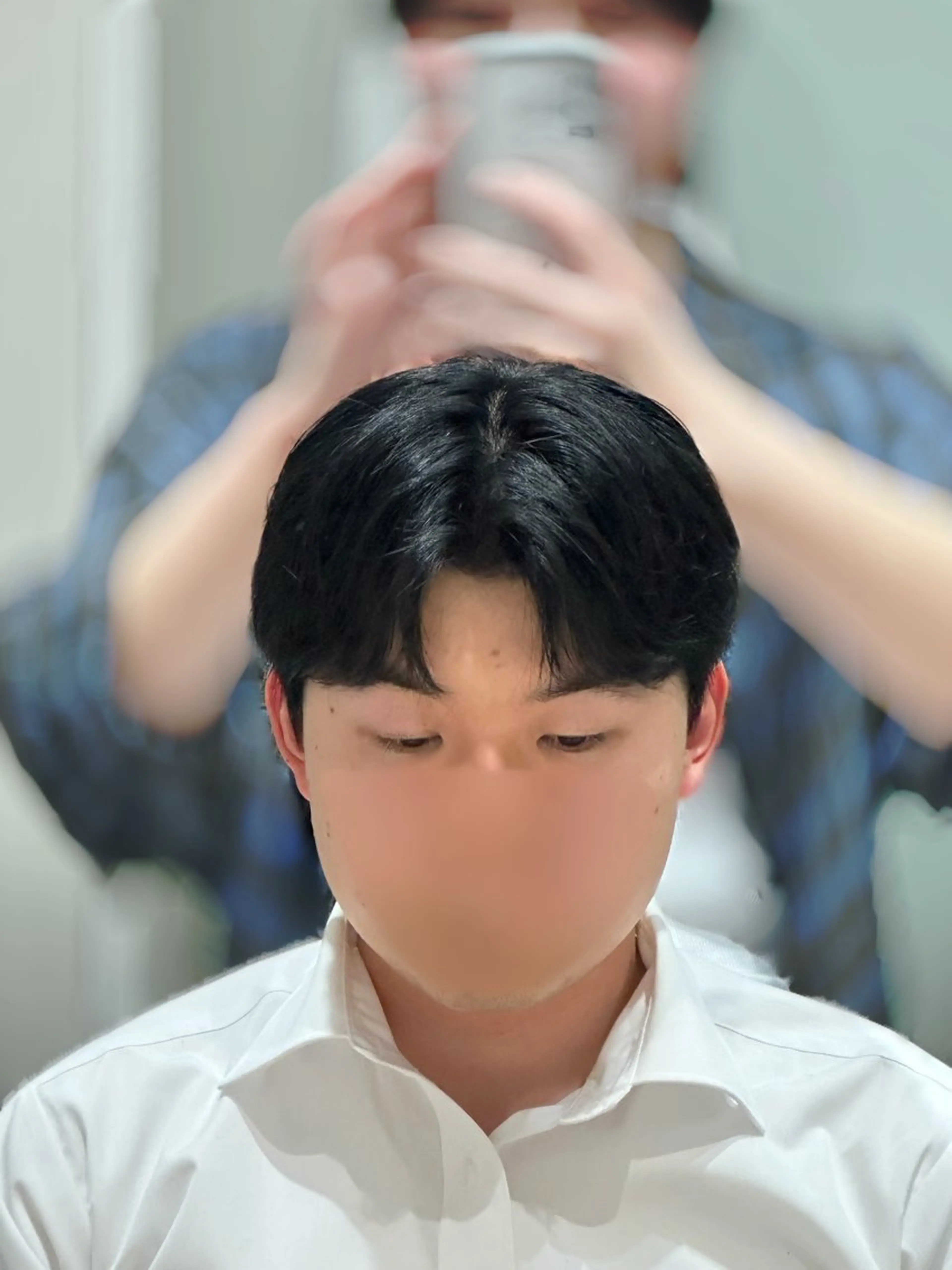 メンズ me by ,,梅田茶屋町所属・メンズ韓国ヘア/ 梅田/優月のヘアスタイル