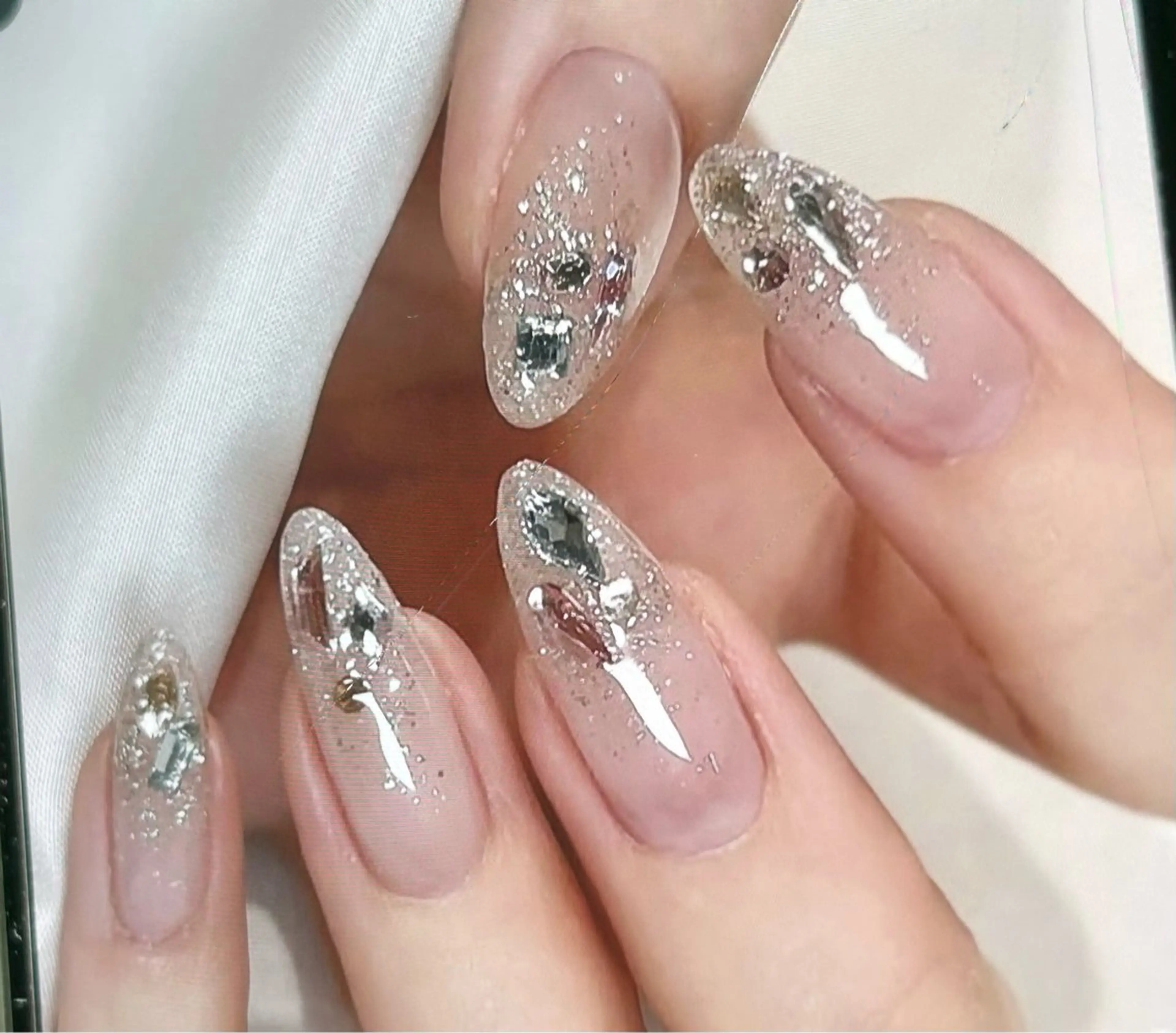 ［ミニモ学割］（オフ込み）💅🎀90分持ち込みデザインコース、ご来店の前に写真を送っておお願いしますの写真