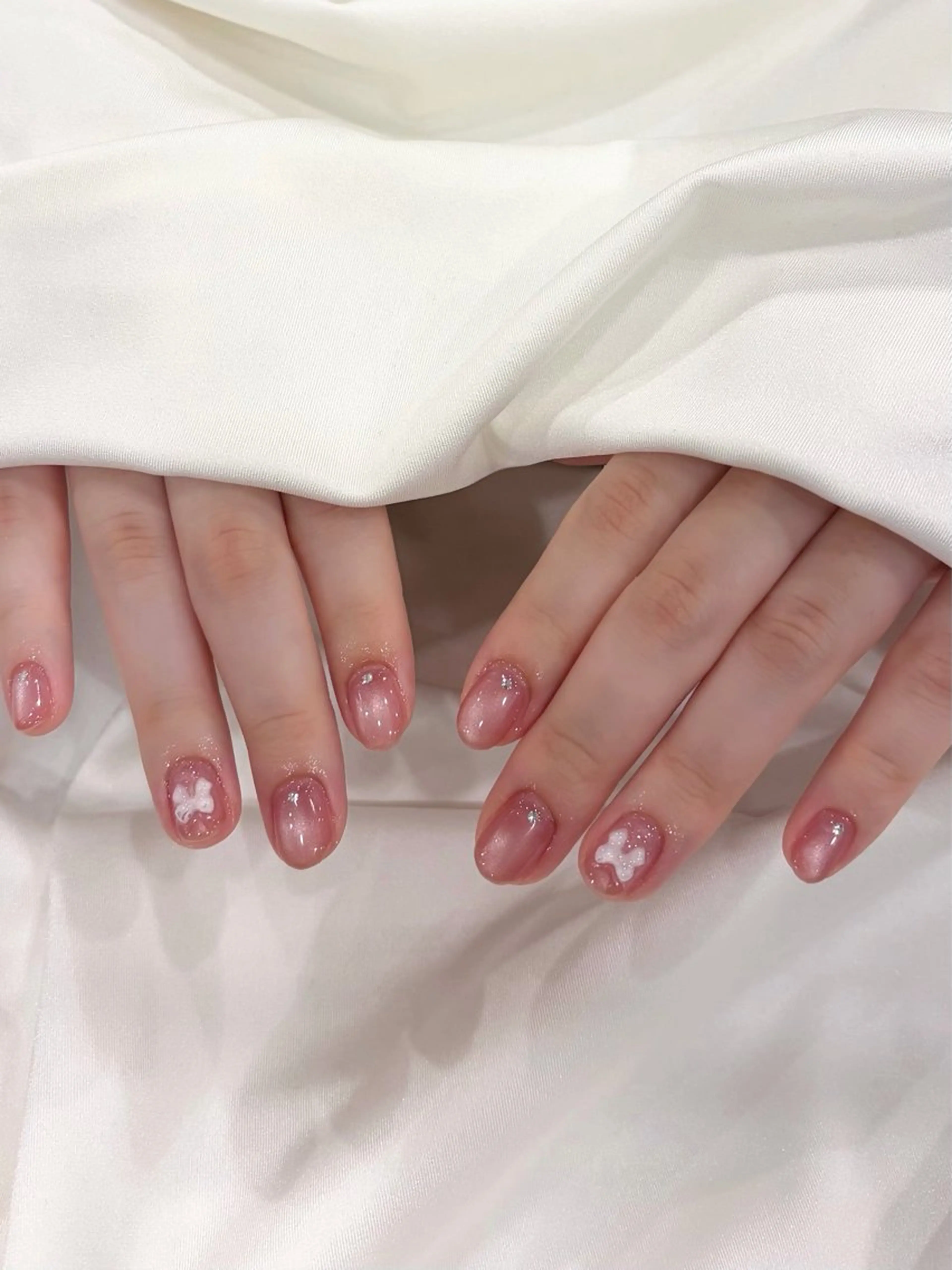 ネイル ショートネイル 岡崎 佑香のネイルデザイン