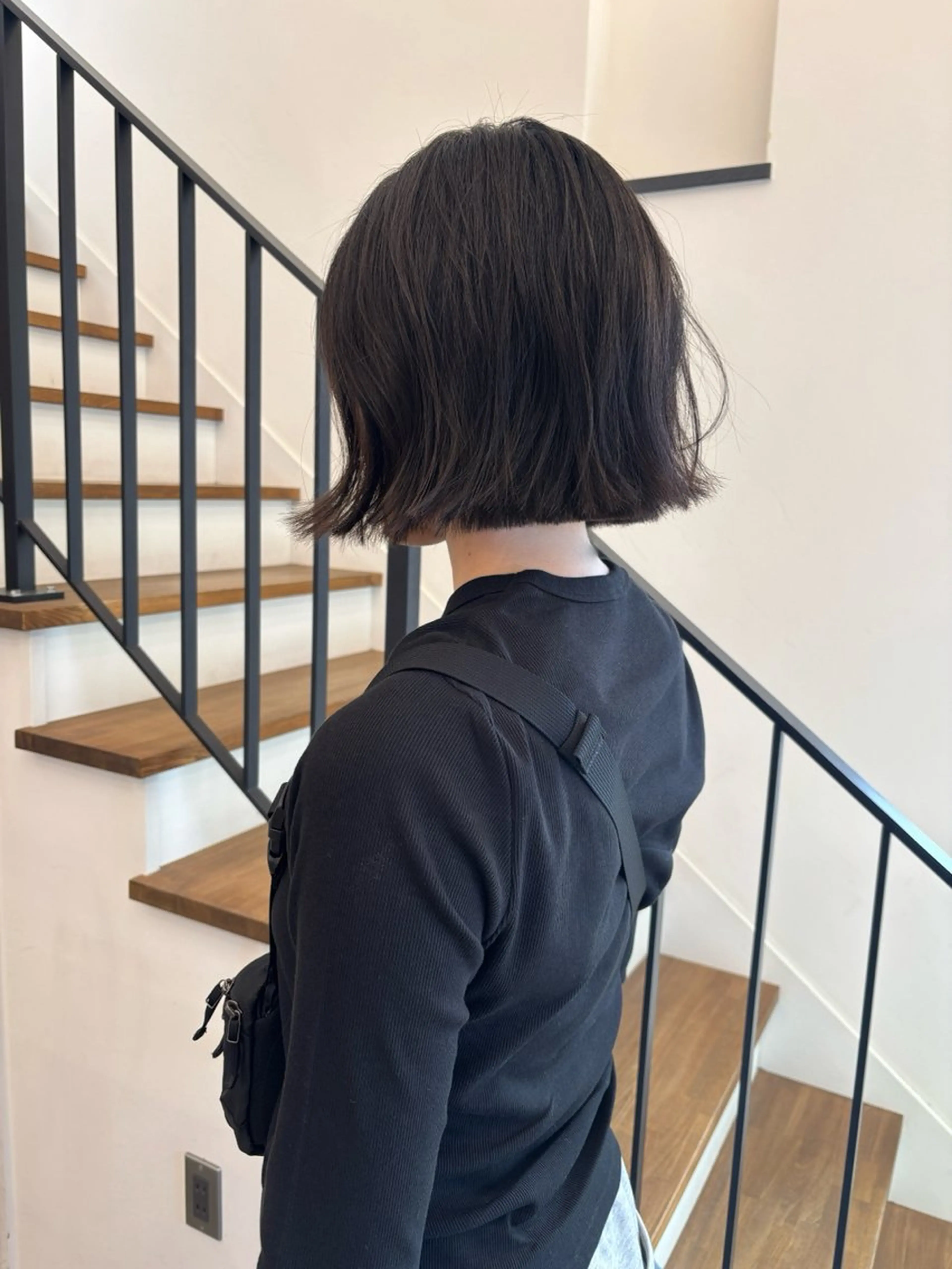 ショート ボブ 蛭町 遥香のヘアスタイル