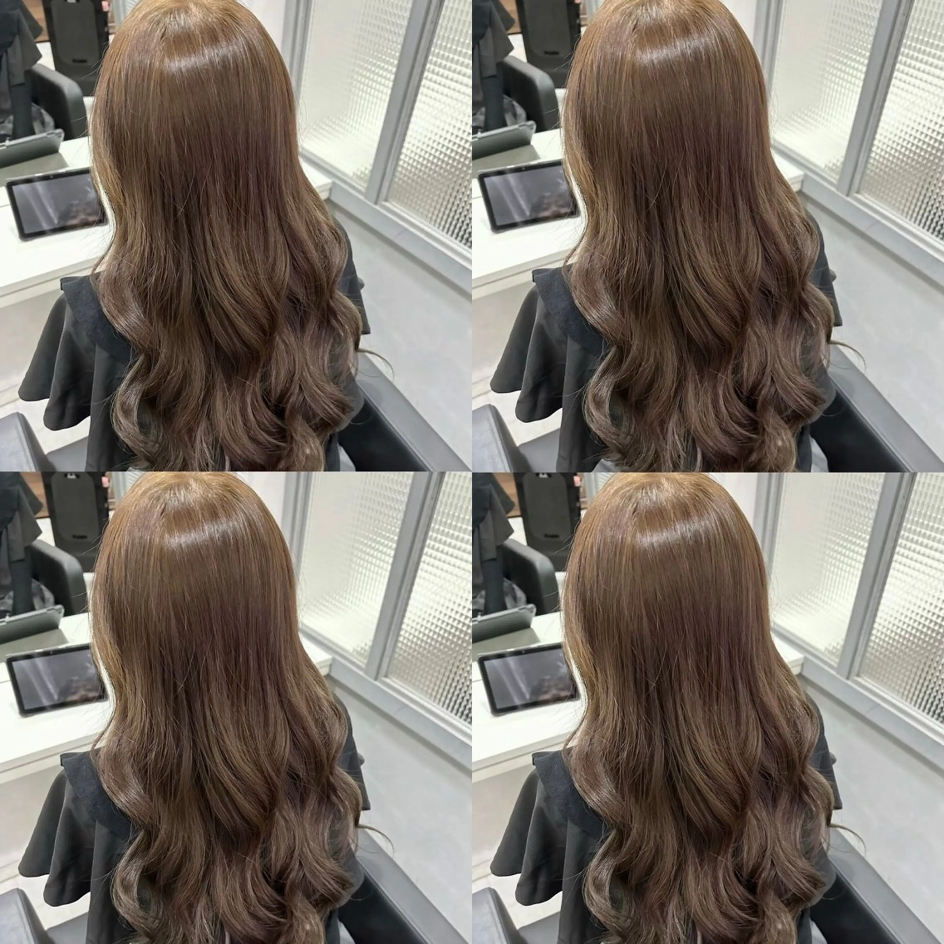 ロング カラー ヘアカラー トリートメント 🦋REISA🦋 エクステ×ハイトーンのヘアスタイル