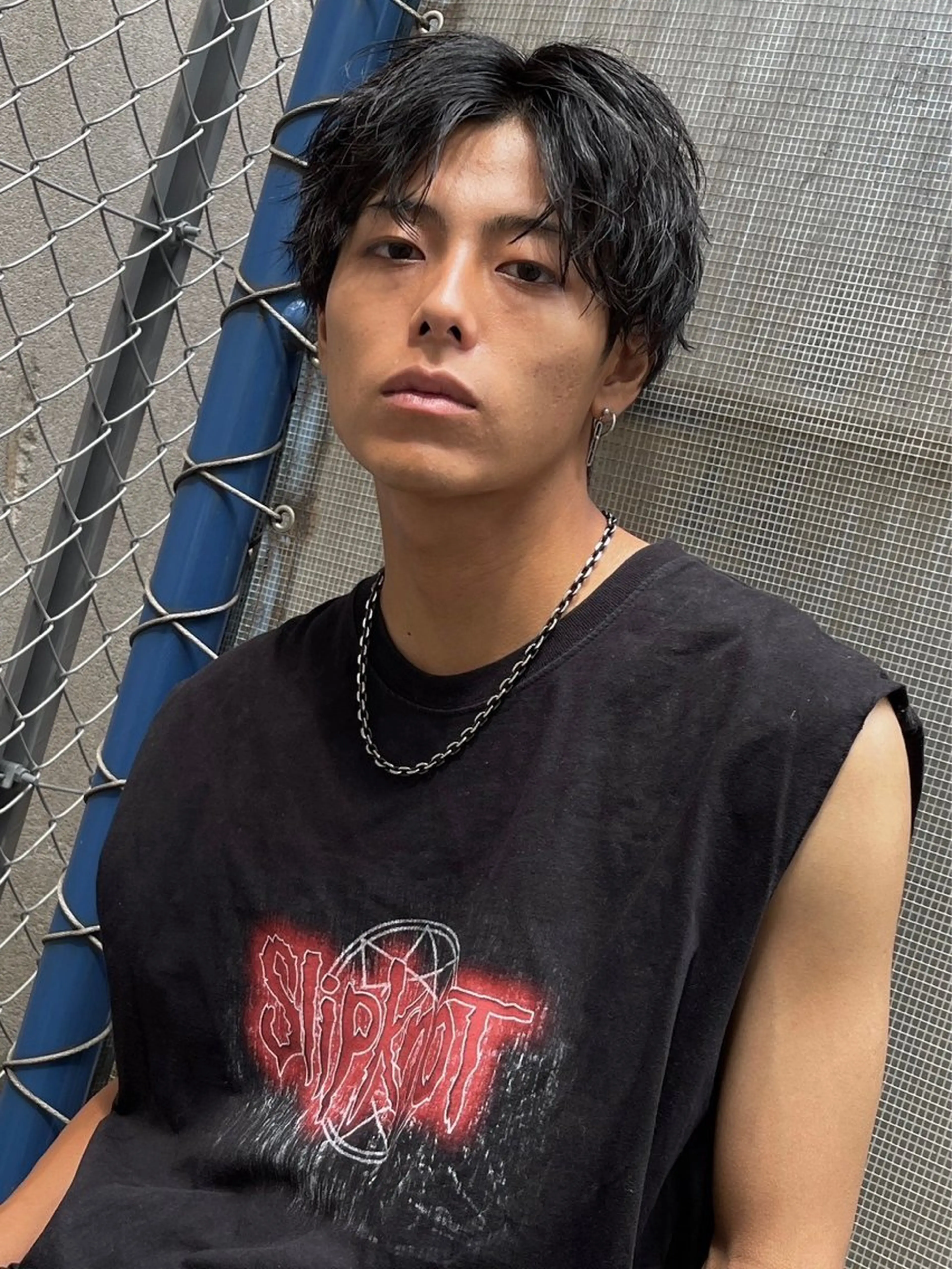 ミディアム ヘアアレンジ メンズ メンズカット/ ＆ 髙下 幹大のヘアスタイル