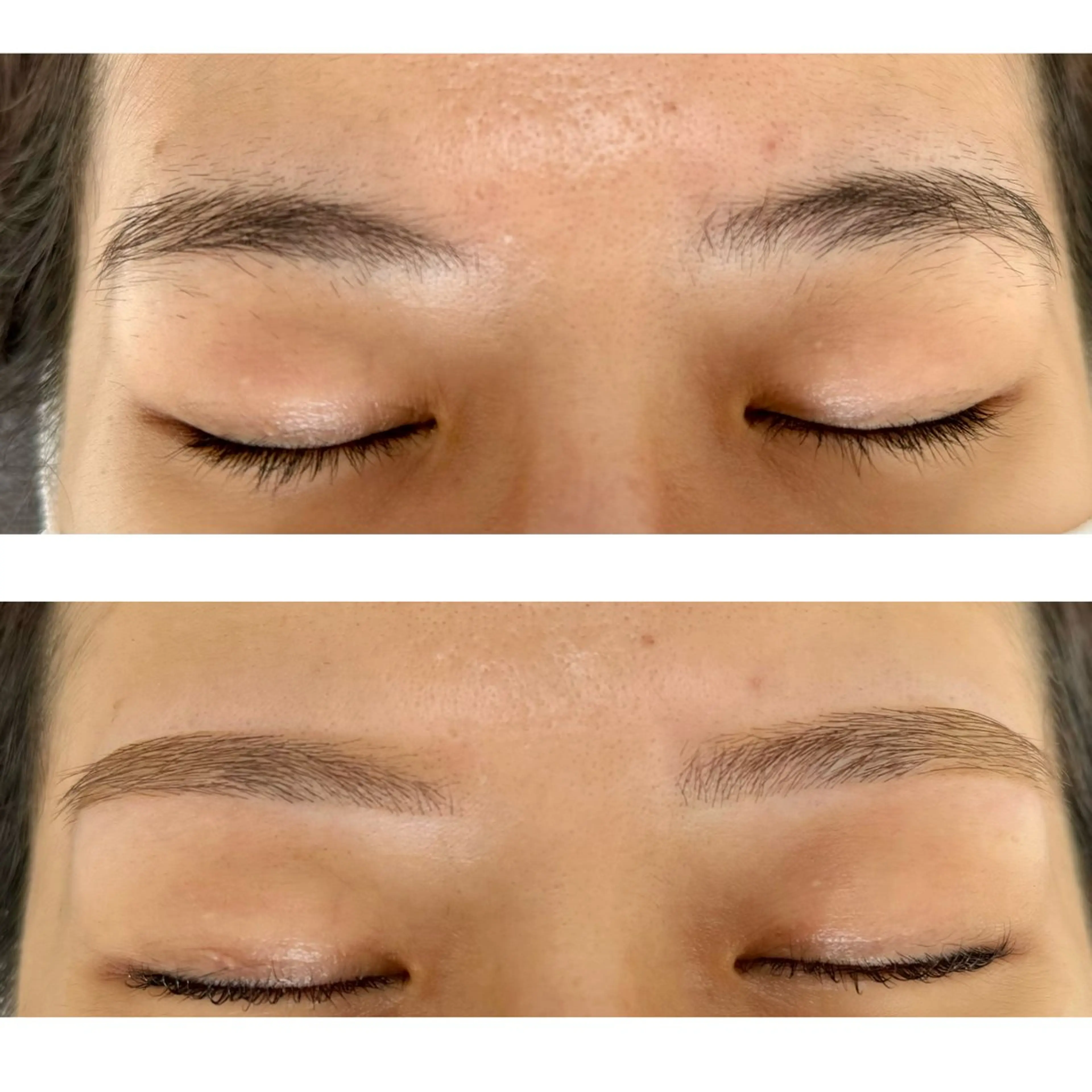 アイブロウ 眉カラー 眉毛ワックス脱毛 ワックス脱毛 Emiy BeautyLushのマツエク・マツパデザイン