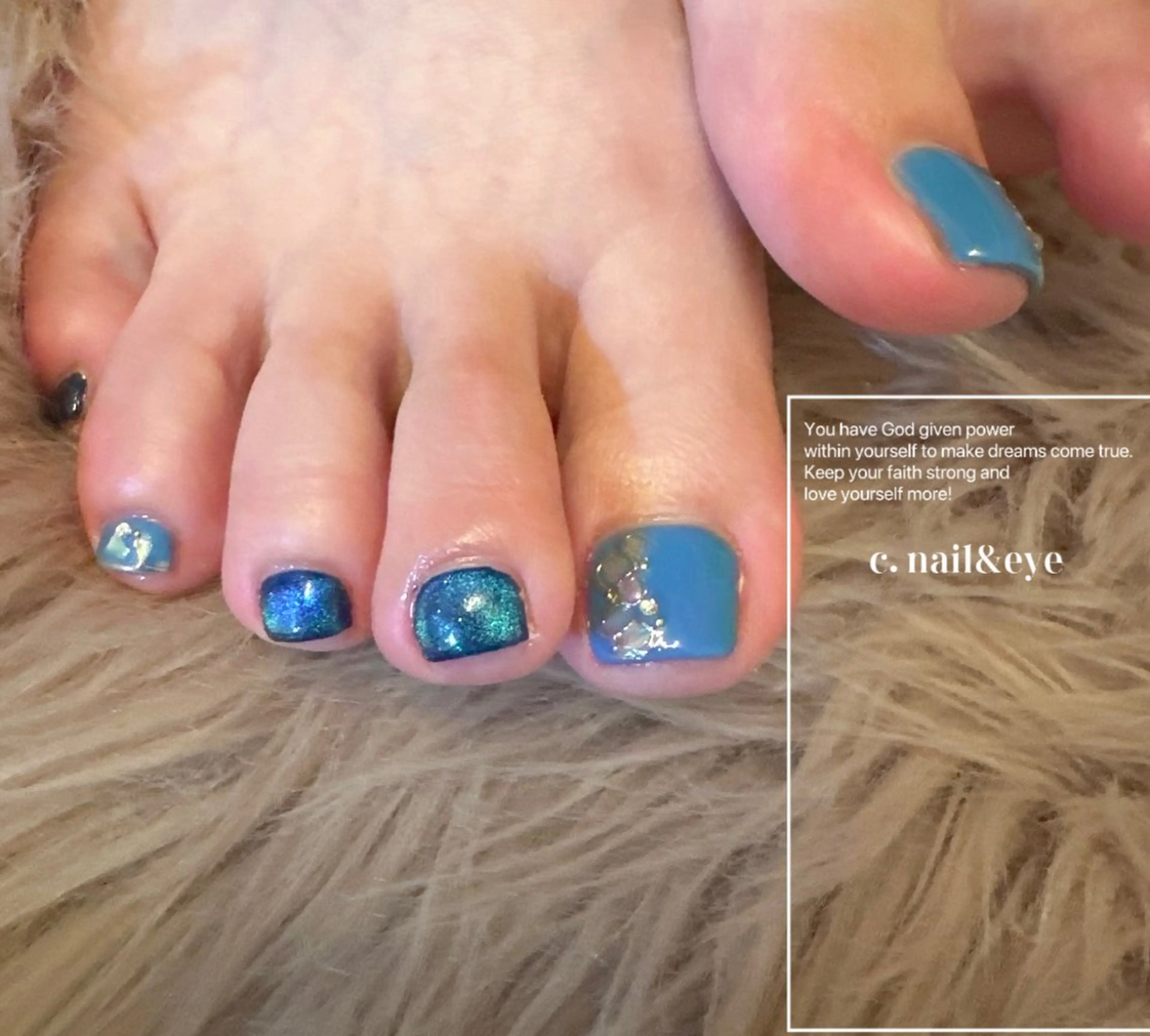 ネイル フットネイル C.Nail &Eye筑紫駅のネイルデザイン