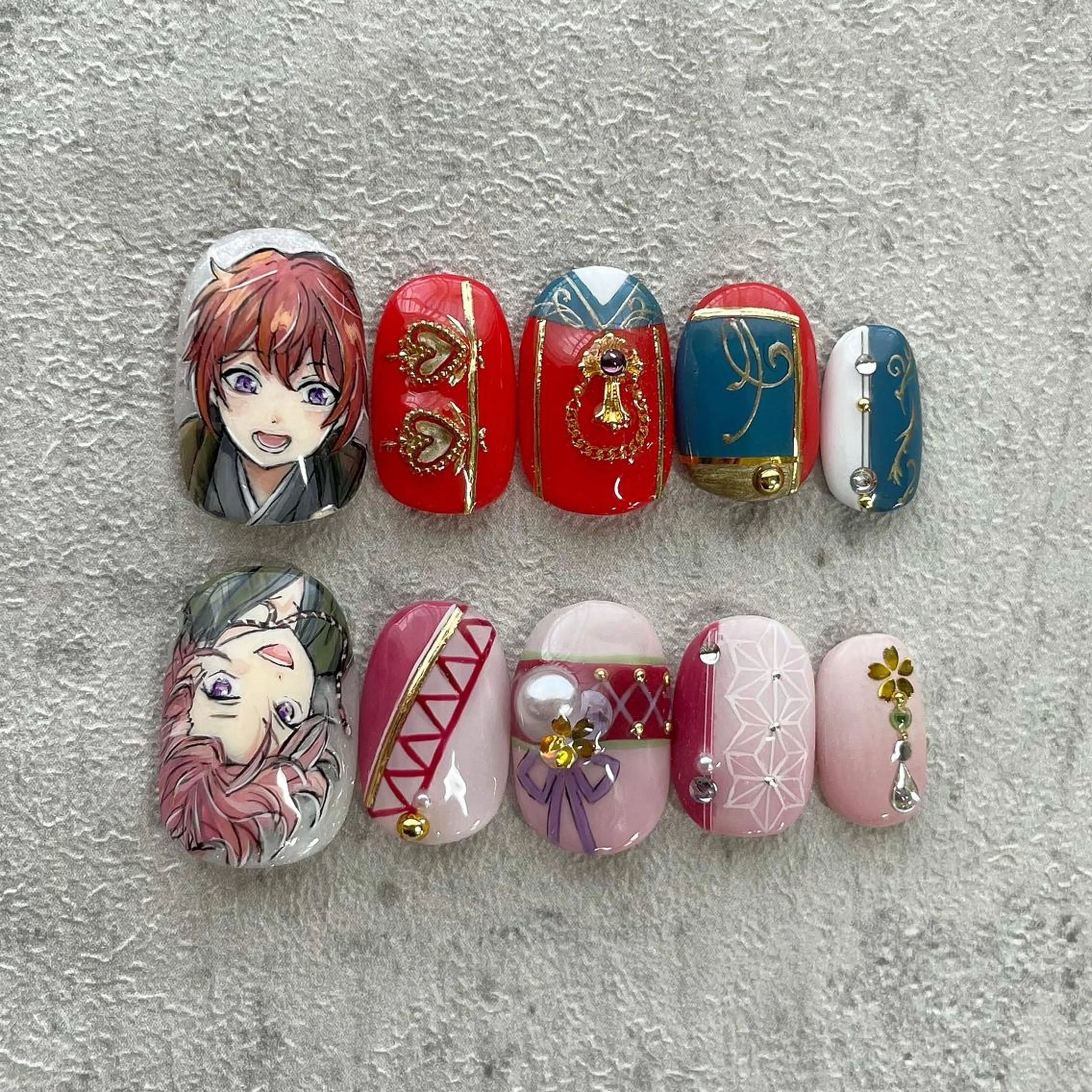 ネイル ネイルチップ 東 千夏のネイルデザイン