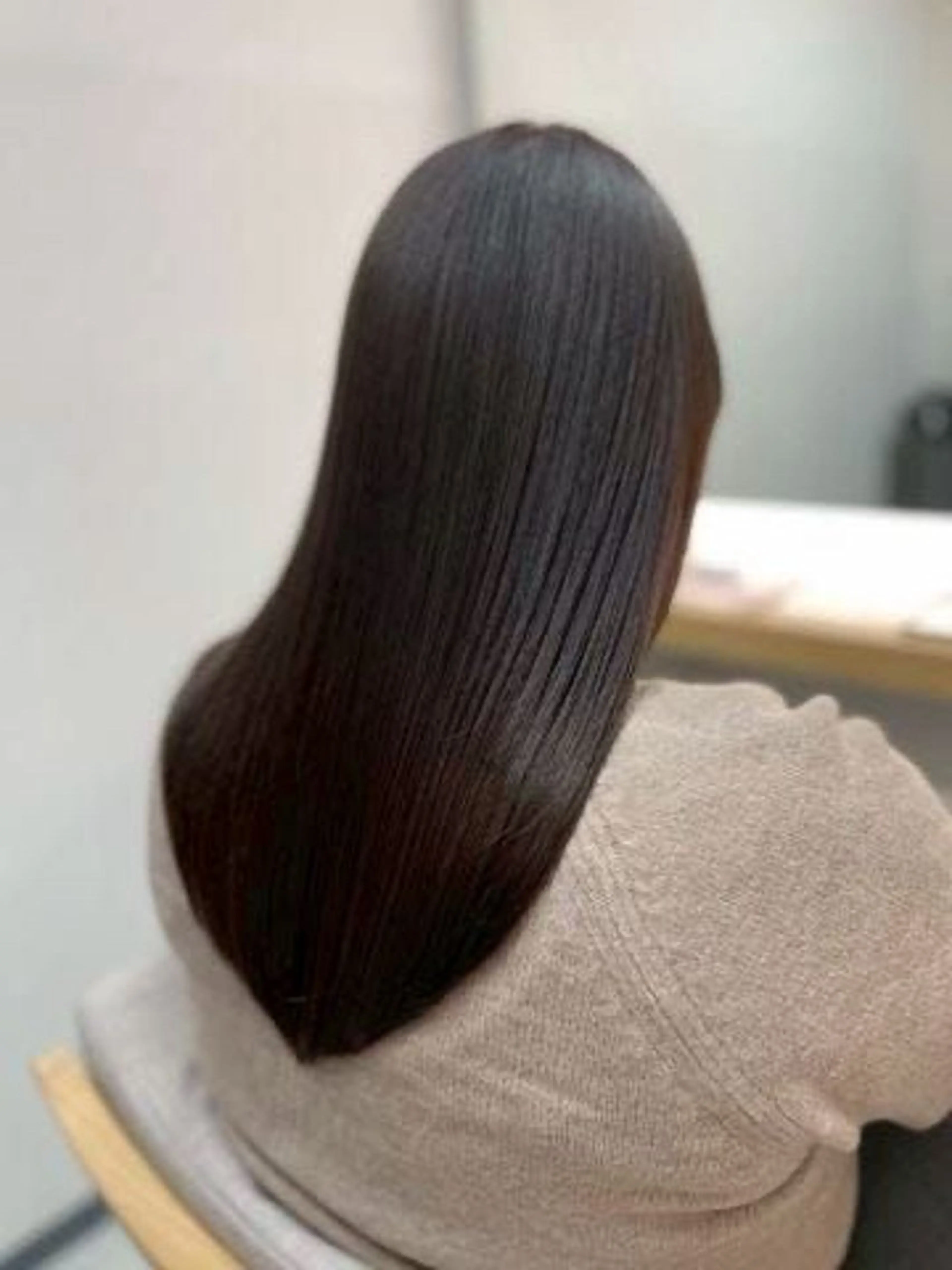 ロング 縮毛矯正 vetica所属・いちかわ ちなのヘアスタイル