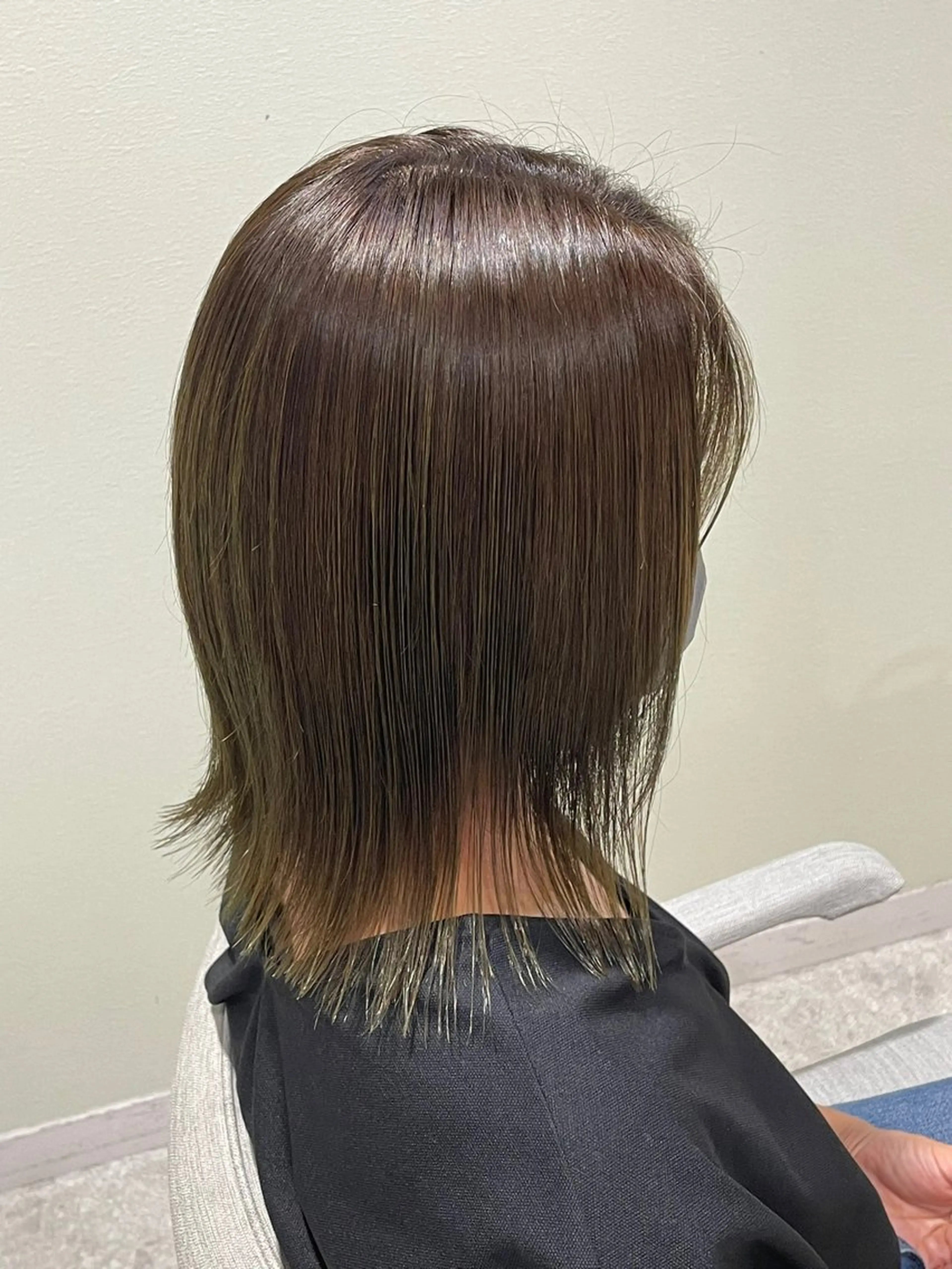 ミディアム カラー 髪質改善/ボブ /雷賀のヘアスタイル