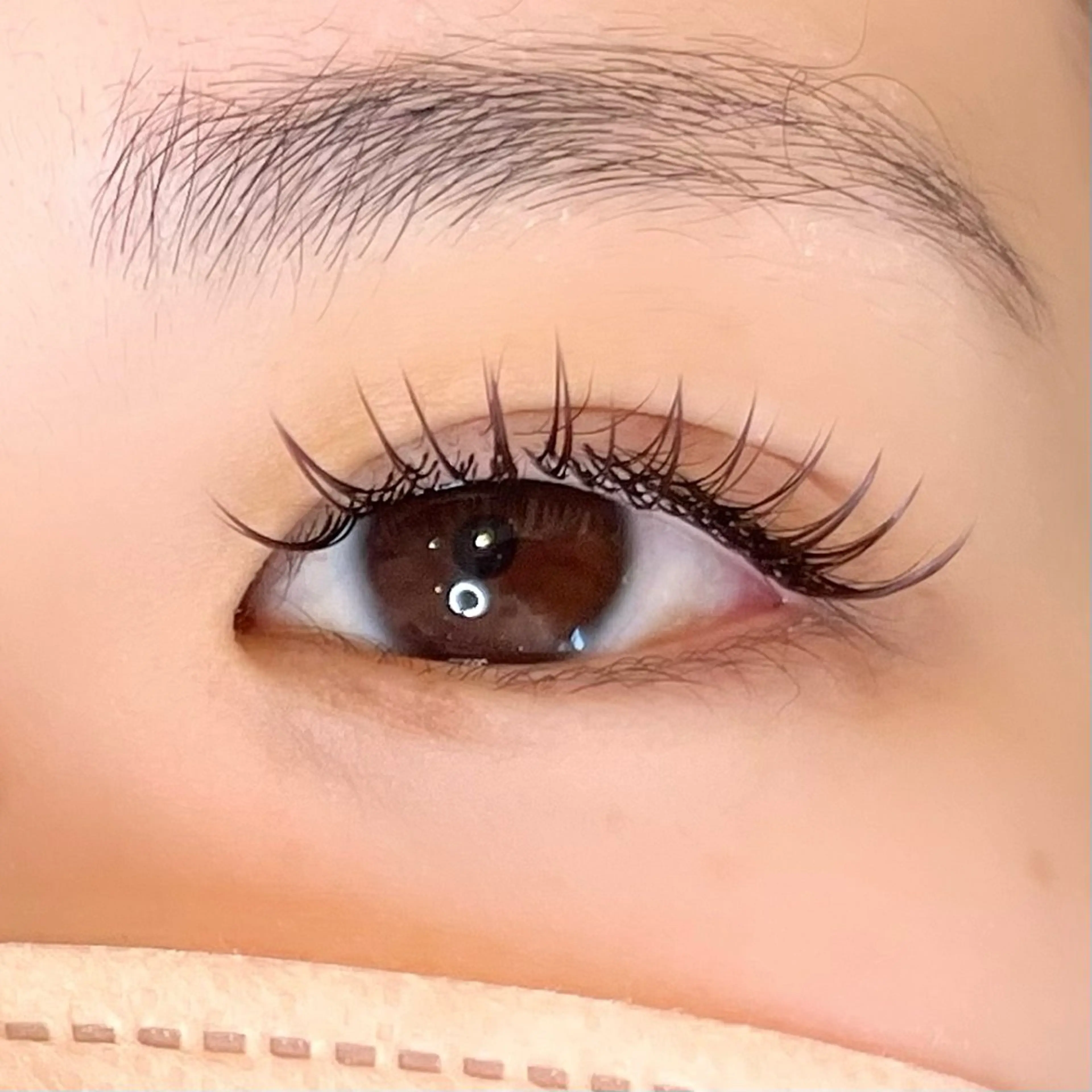 マツエク・マツパ カラーマツエク フラットラッシュ マツエク eyelash LOOPのマツエク・マツパデザイン