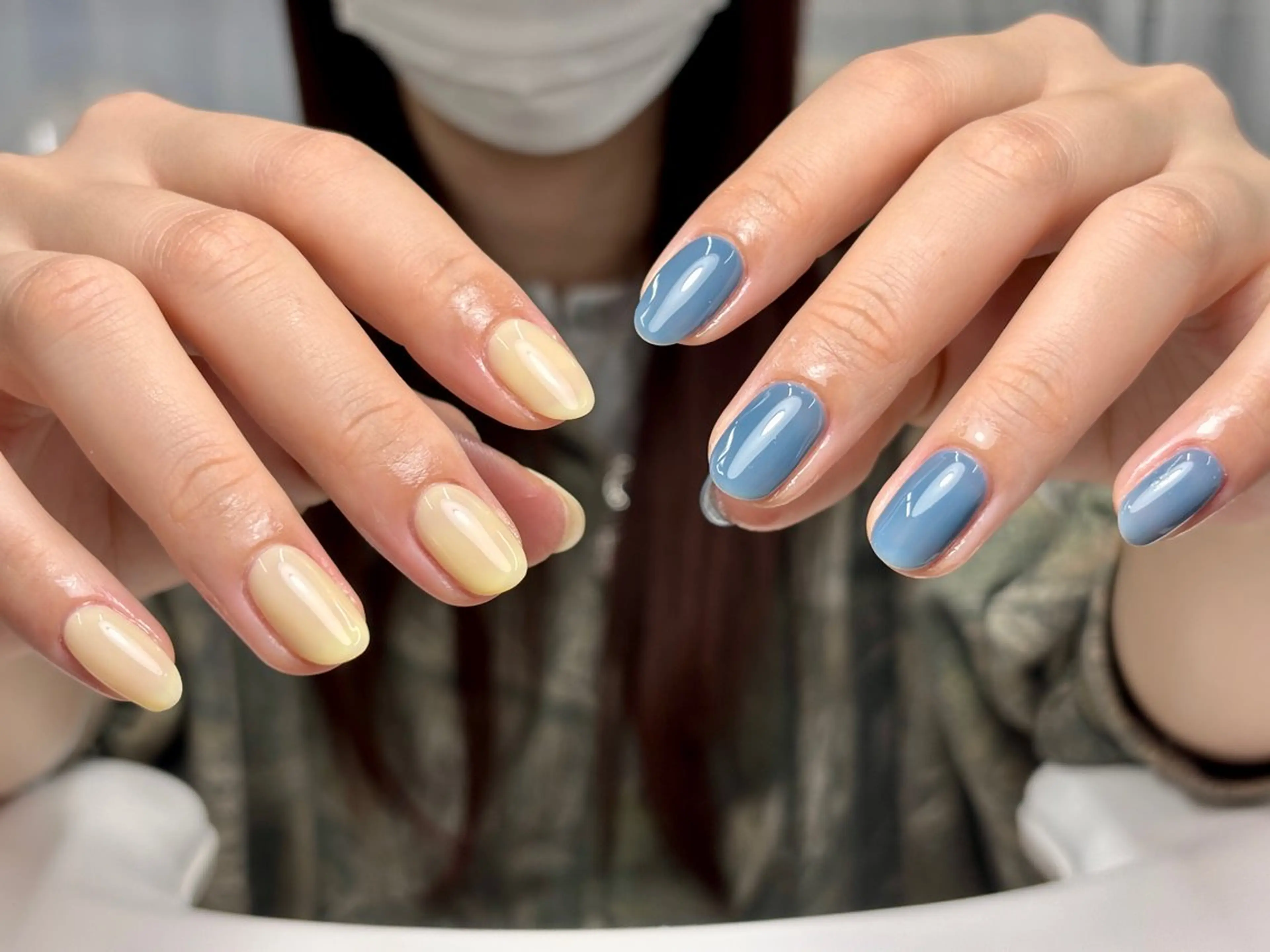 ショート ハンドネイル トゥー フエンのネイルデザイン