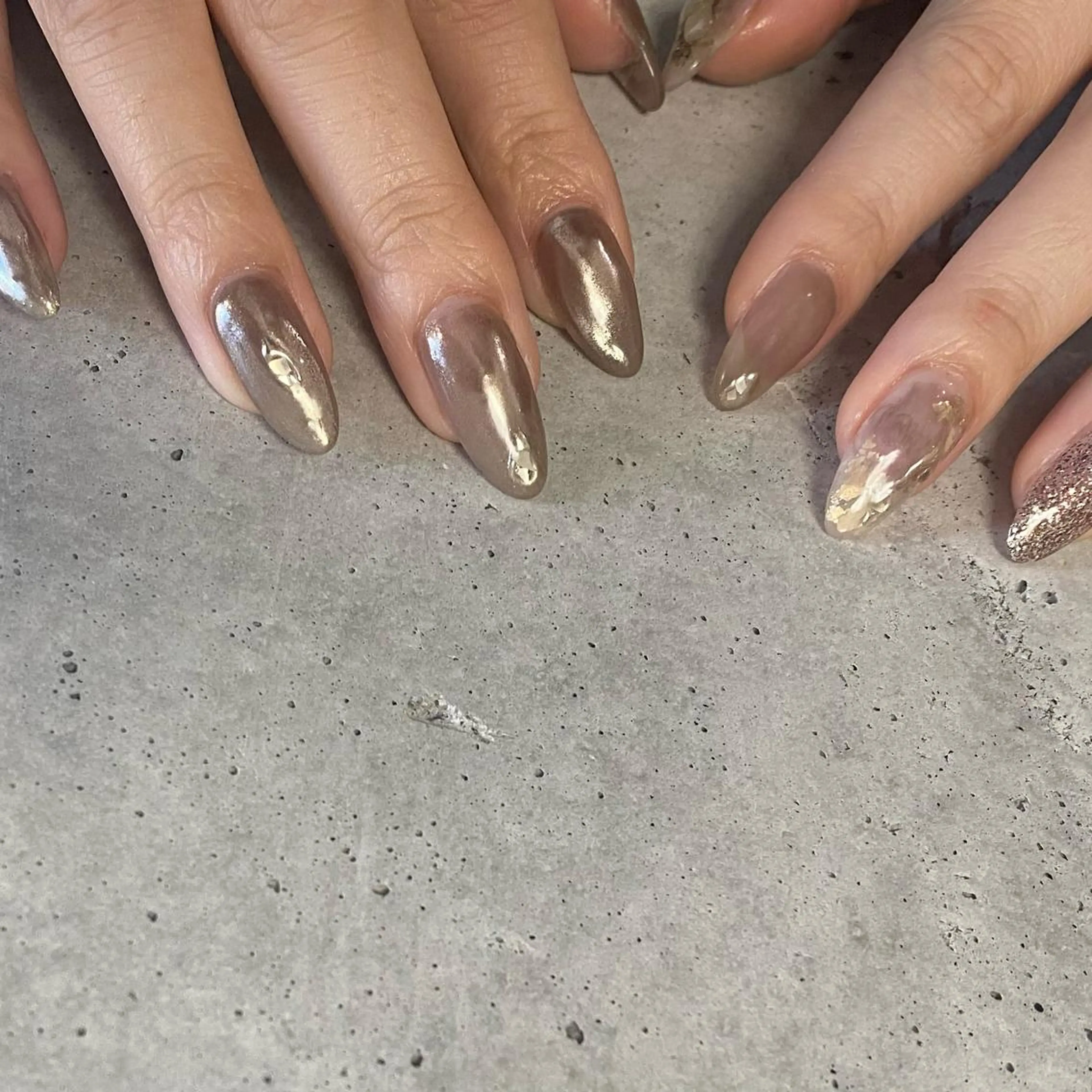 ネイル Ray. /綺麗目ニュアンスのネイルデザイン